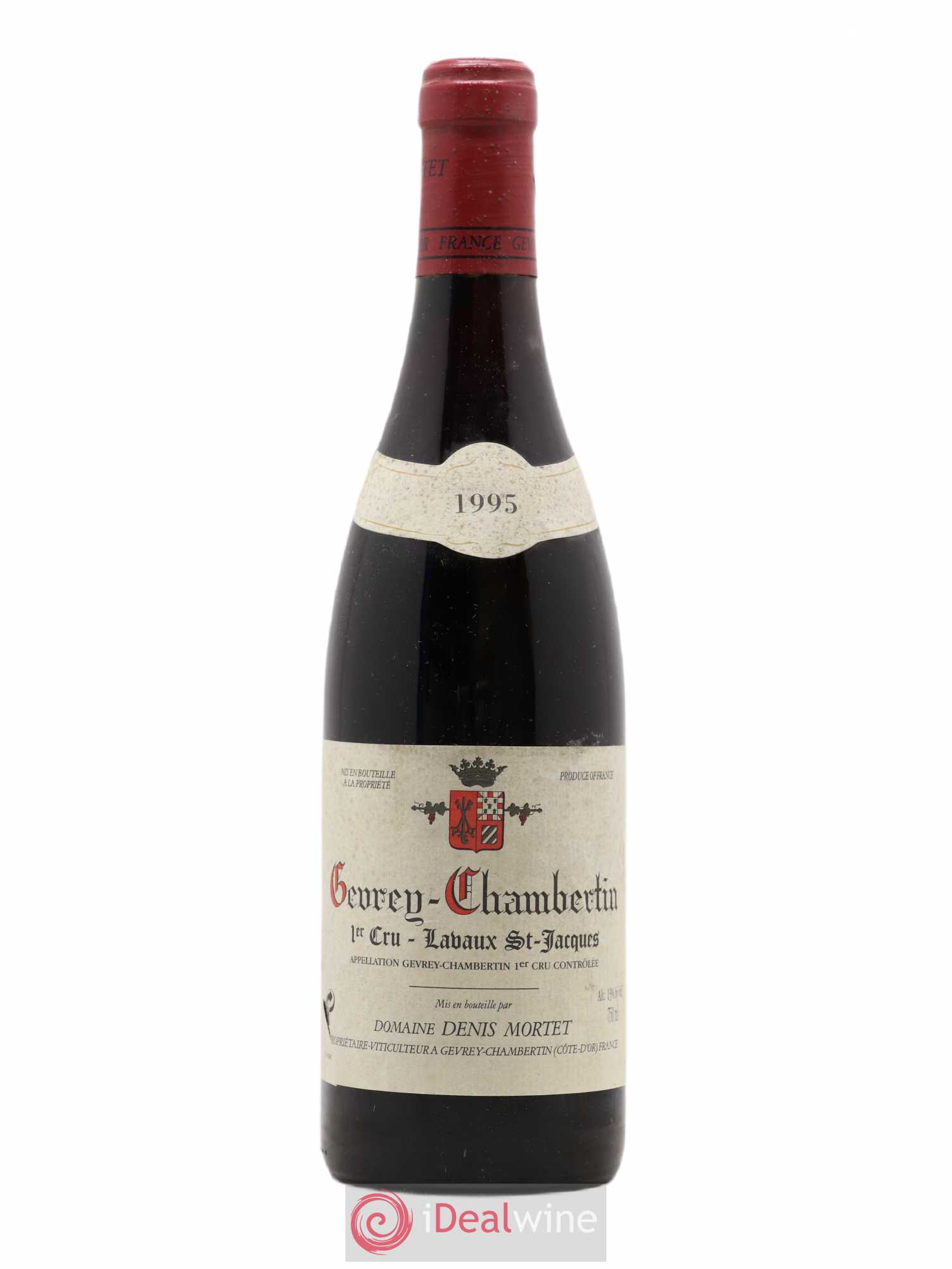 Gevrey-Chambertin 1er Cru Lavaux Saint Jacques Denis Mortet (Domaine) 1995 - Lot de 1 bouteille - 0