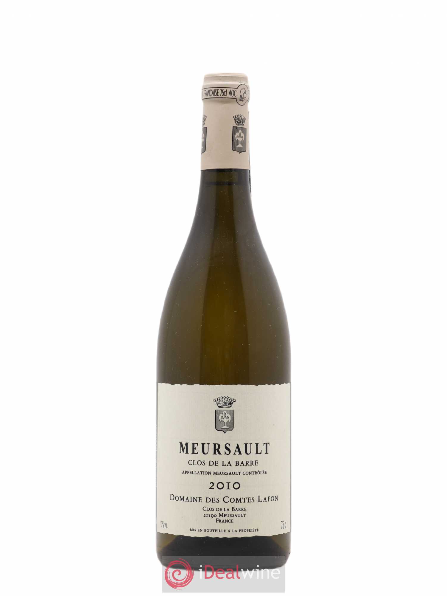 Meursault Clos de la Barre Comtes Lafon (Domaine des) 2010 - Posten von 1 Flasche - 0