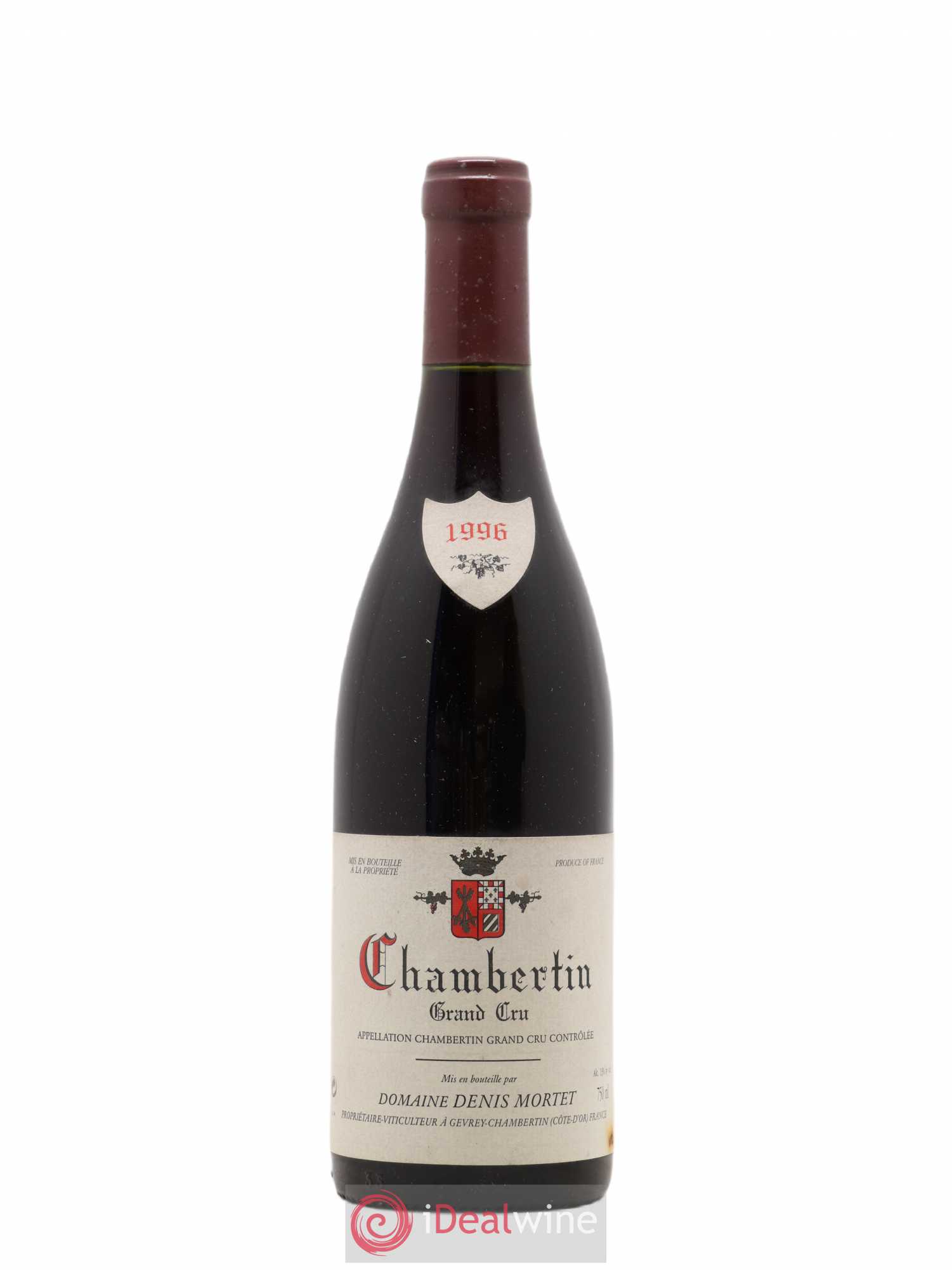 Chambertin Grand Cru Denis Mortet (Domaine) 1996 - Lot de 1 bouteille - 0