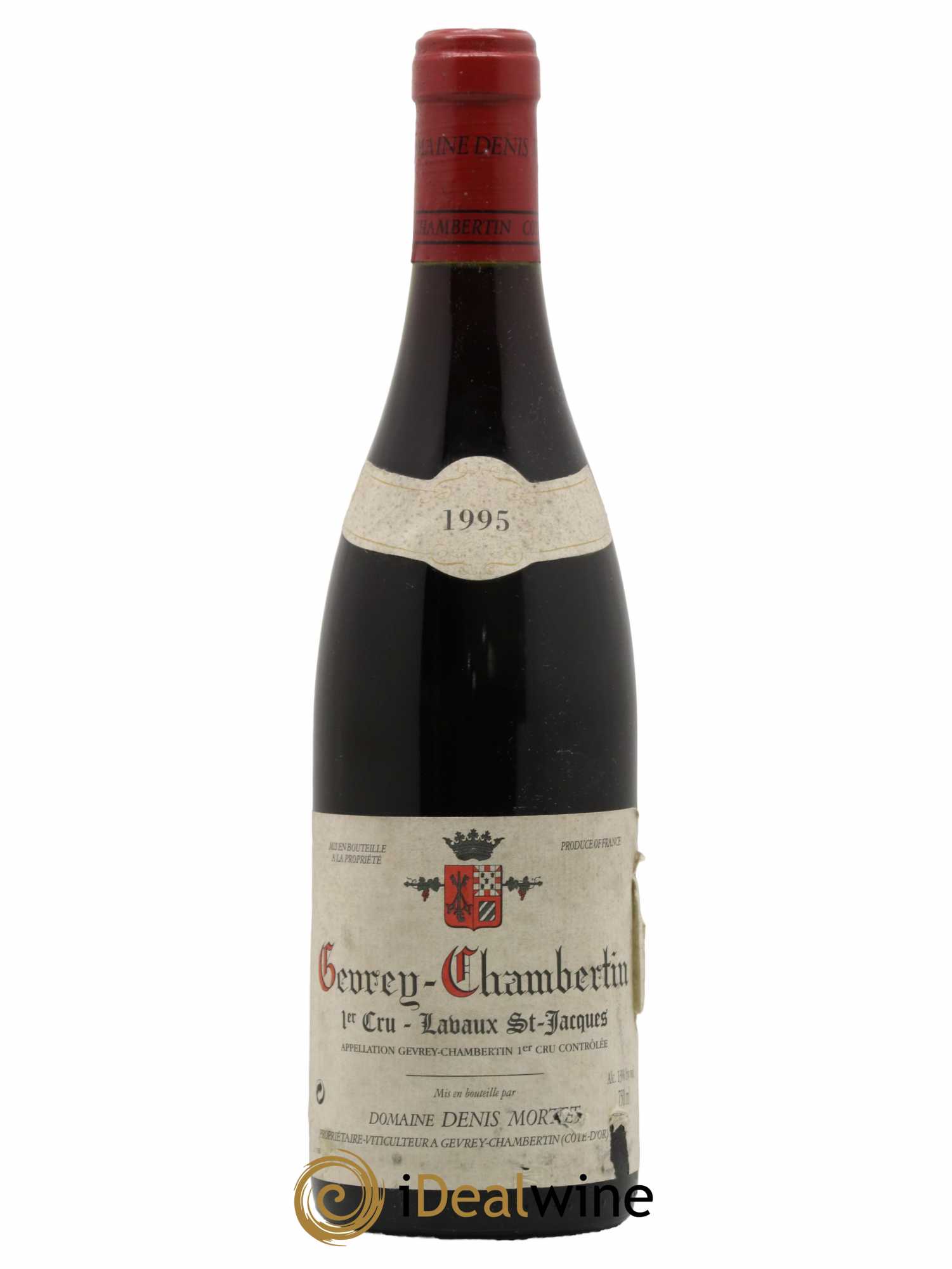 Gevrey-Chambertin 1er Cru Lavaux Saint Jacques Denis Mortet (Domaine) 1995 - Lot de 1 bouteille - 0