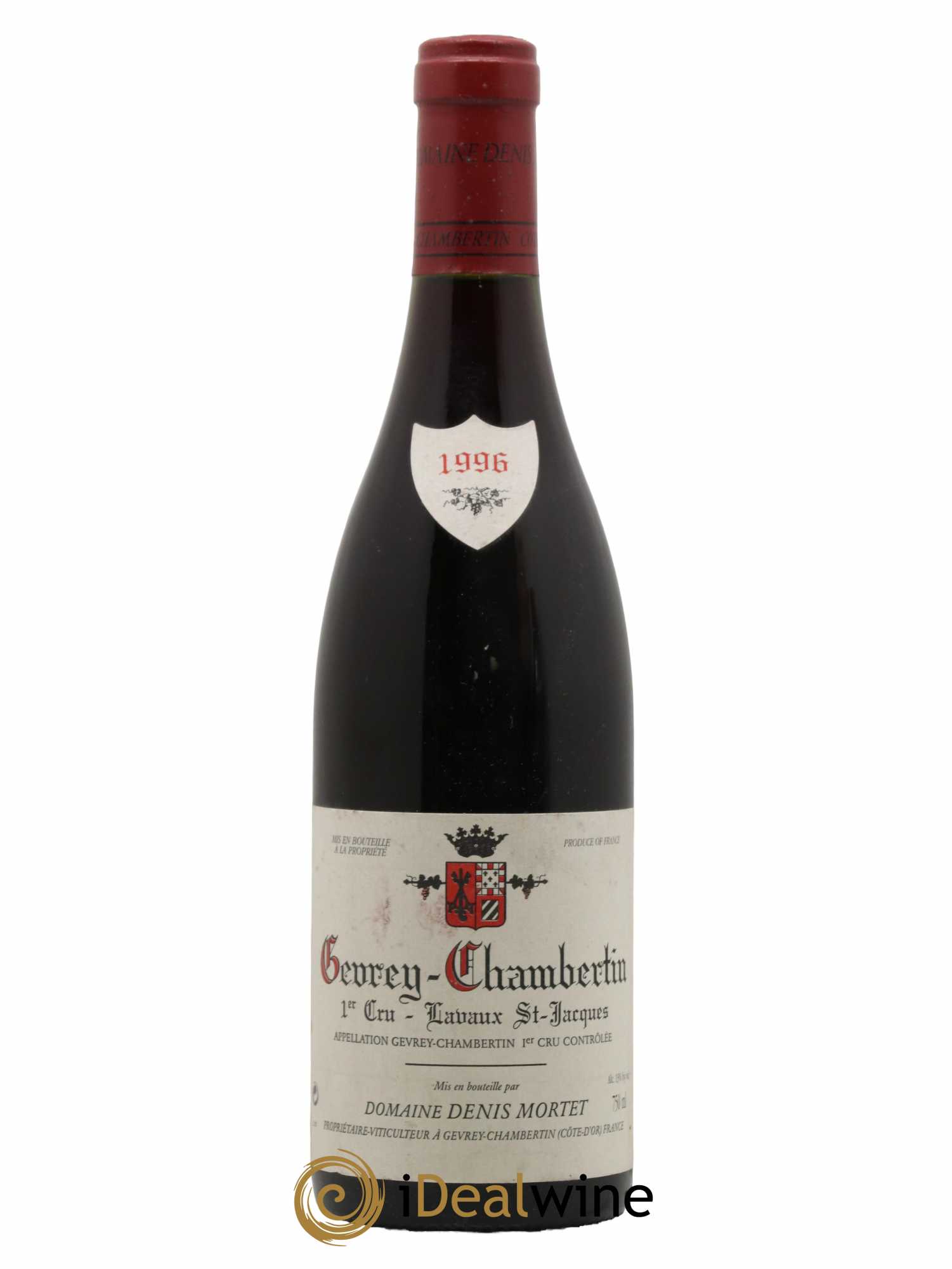 Gevrey-Chambertin 1er Cru Lavaux Saint Jacques Denis Mortet (Domaine) 1996 - Lot de 1 bouteille - 0