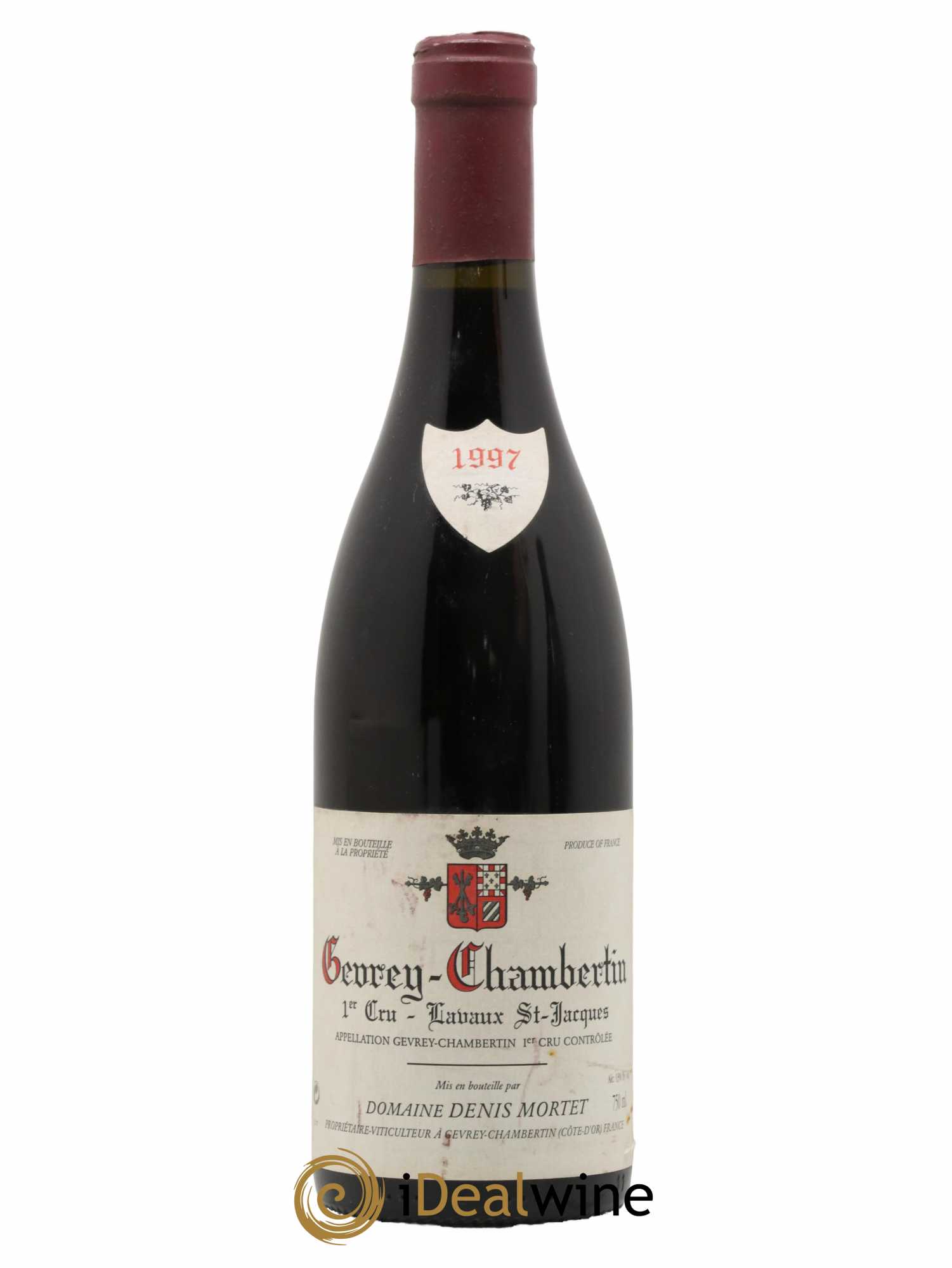 Gevrey-Chambertin 1er Cru Lavaux Saint Jacques Denis Mortet (Domaine) 1997 - Lot de 1 bouteille - 0