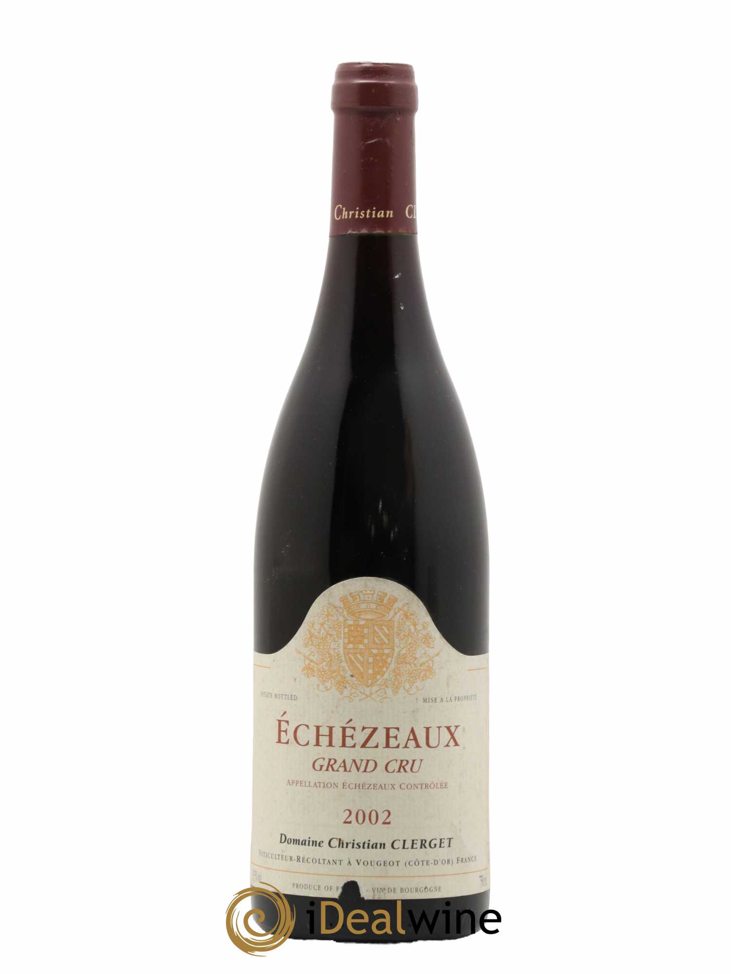 Echezeaux Grand Cru Christian Clerget 2002 - Lot de 1 bouteille - 0