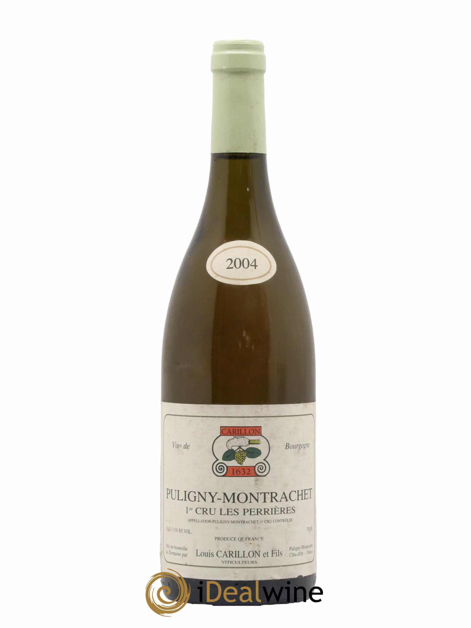 Puligny-Montrachet 1er Cru Les Perrières Louis Carillon & Fils 2004 - Lot de 1 bouteille - 0