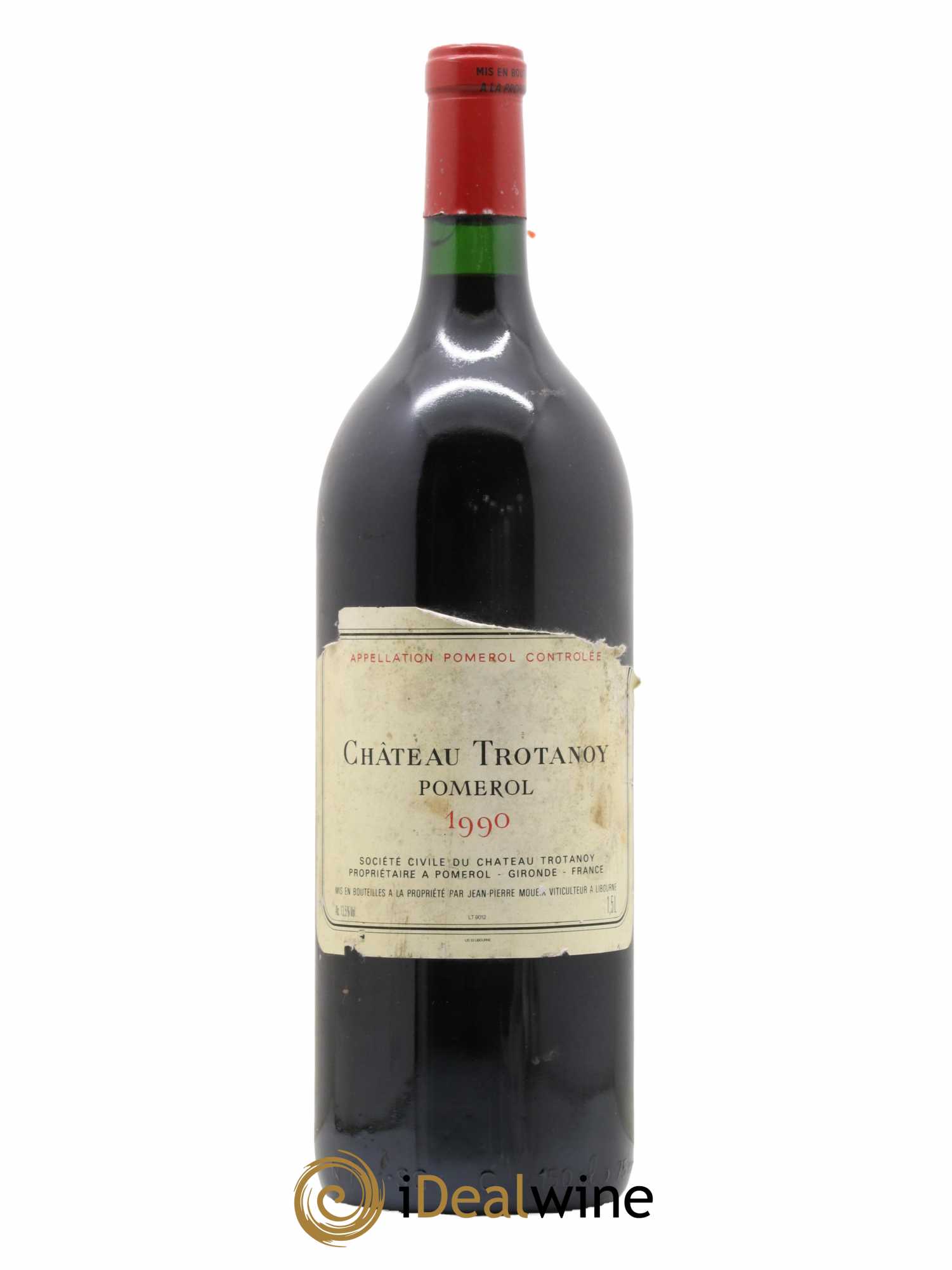 Château Trotanoy 1990 - Lot de 1 magnum - 0