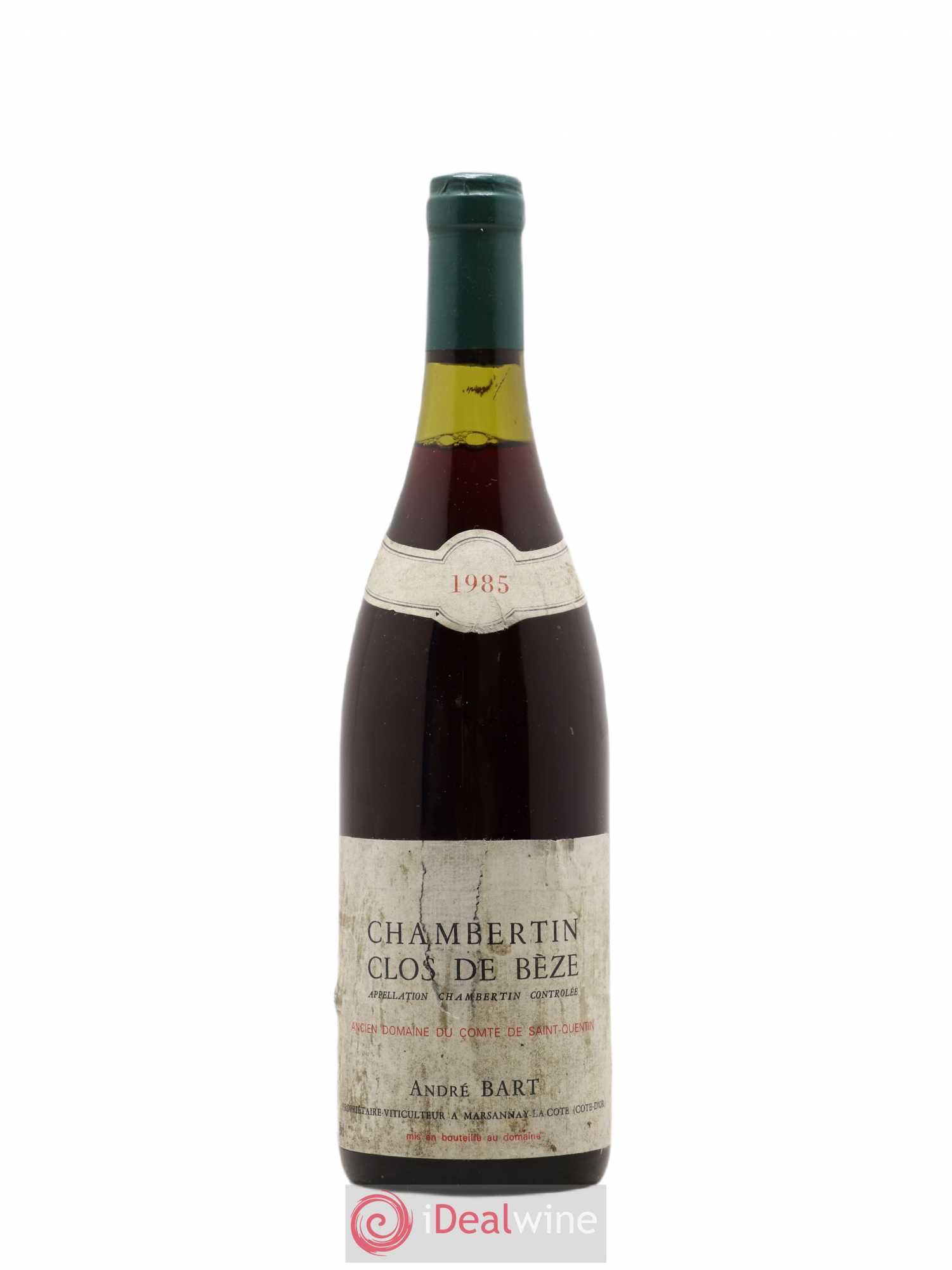 Chambertin Clos de Bèze Grand Cru Bart (Domaine) 1985 - Lot de 1 bouteille - 0
