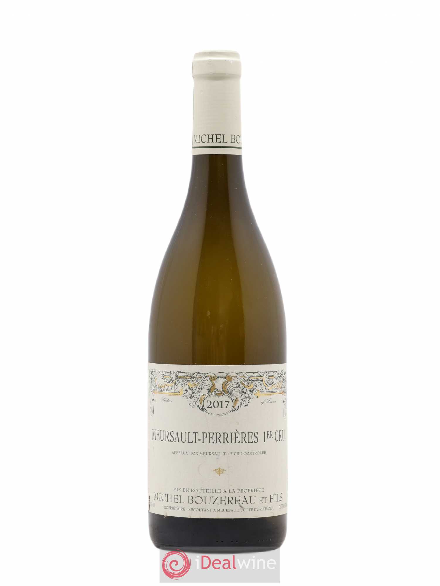 Meursault 1er Cru Perrières Michel Bouzereau et Fils (Domaine) 2017 - Lot de 1 bouteille - 0