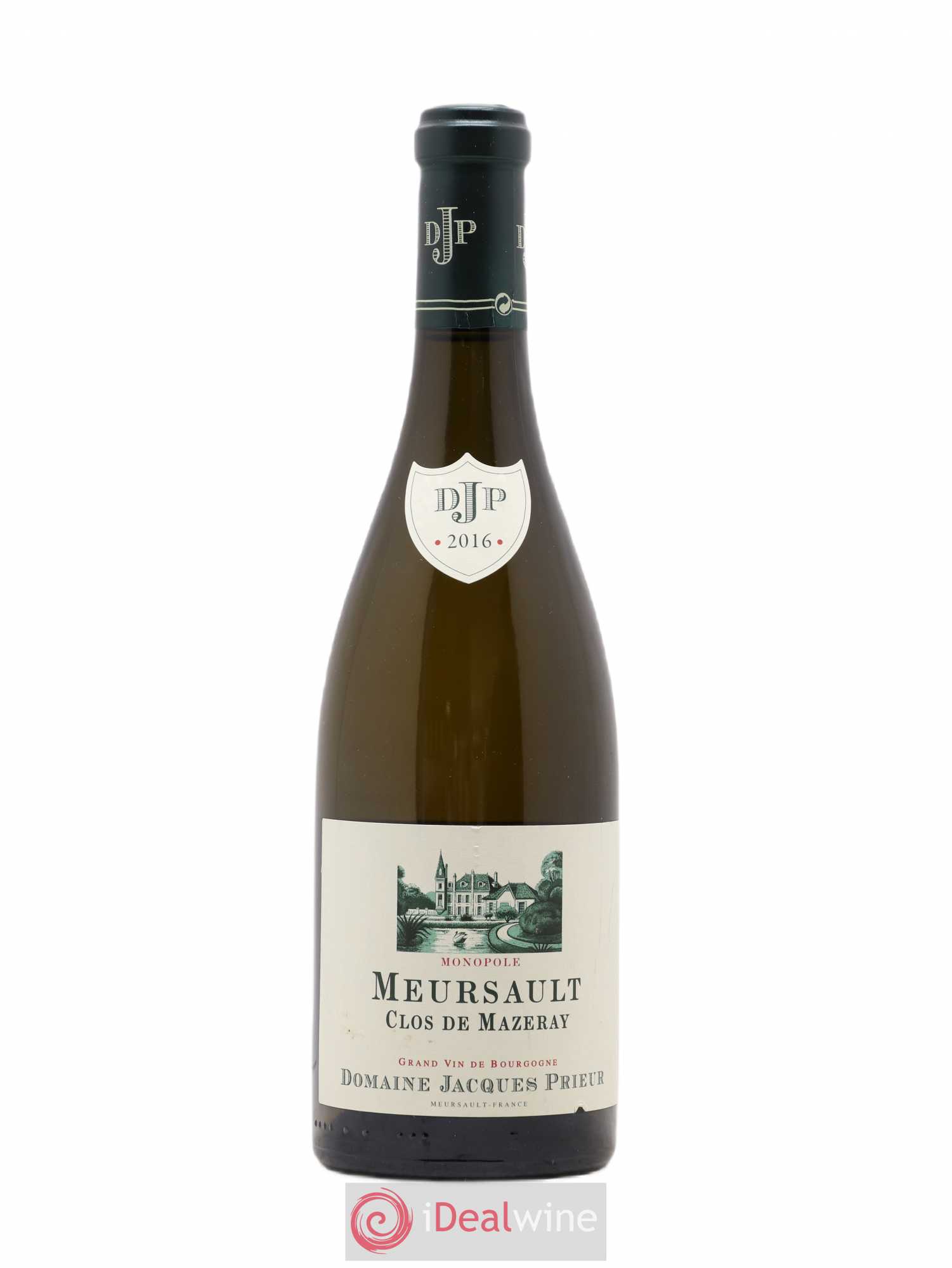 Meursault Clos de Mazeray Monopole Jacques Prieur (Domaine) 2016 - Lot de 1 bouteille - 0