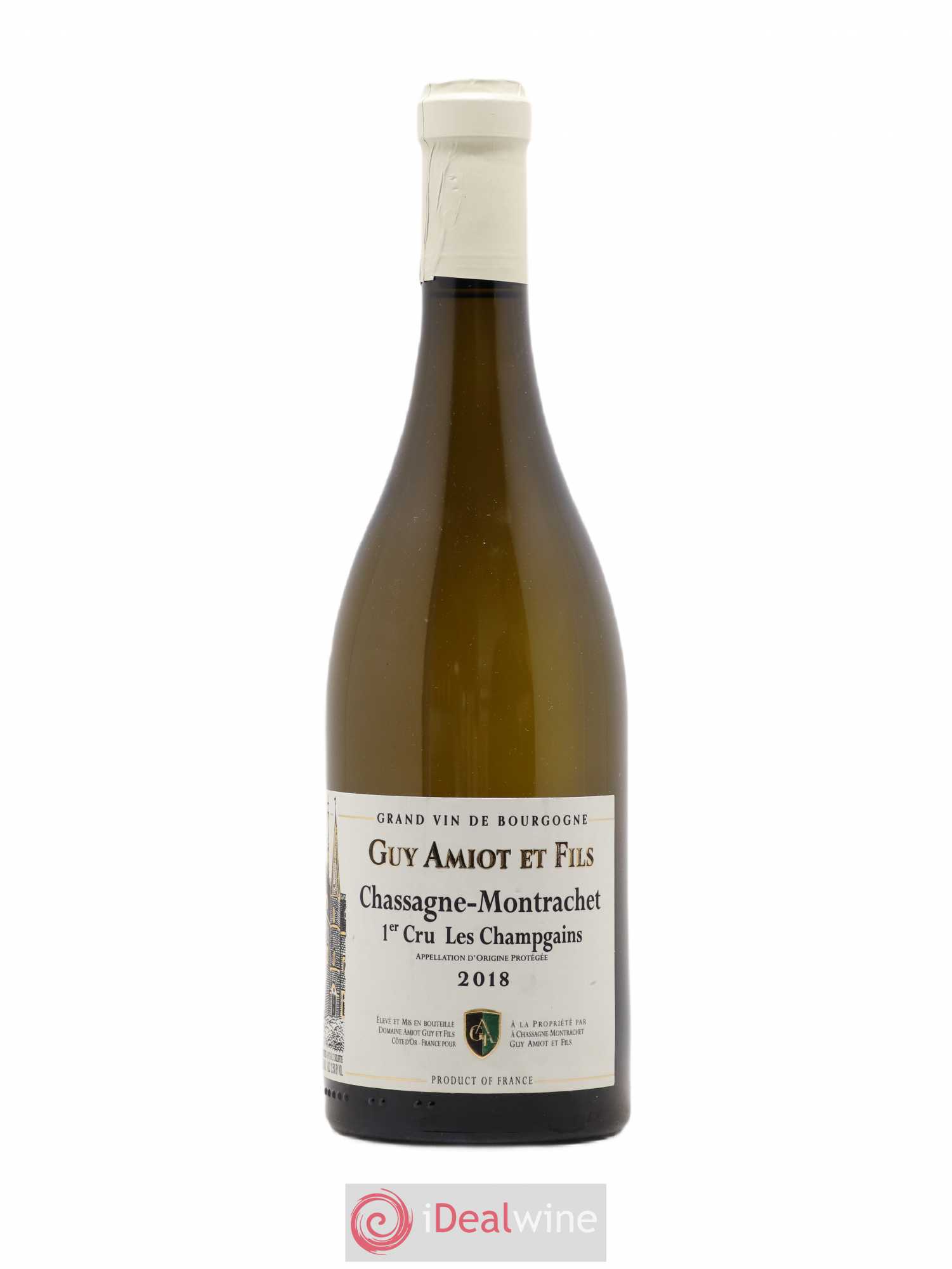 Chassagne-Montrachet 1er Cru Champs Gains Domaine Guy Amiot Et Fils 2018 - Posten von 1 Flasche - 0