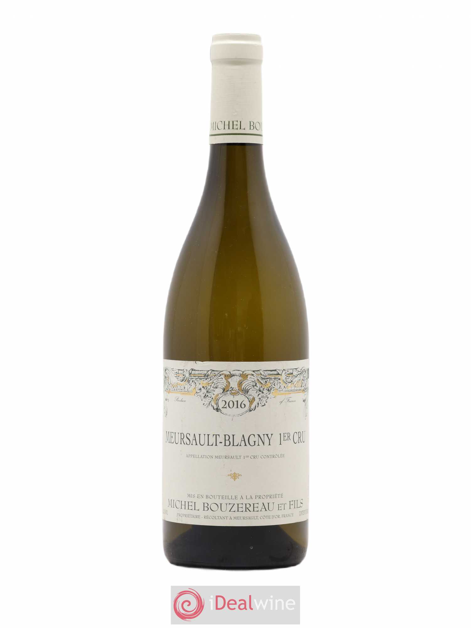 Meursault 1er Cru Blagny Michel Bouzereau et Fils (Domaine) 2016 - Lot de 1 bouteille - 0