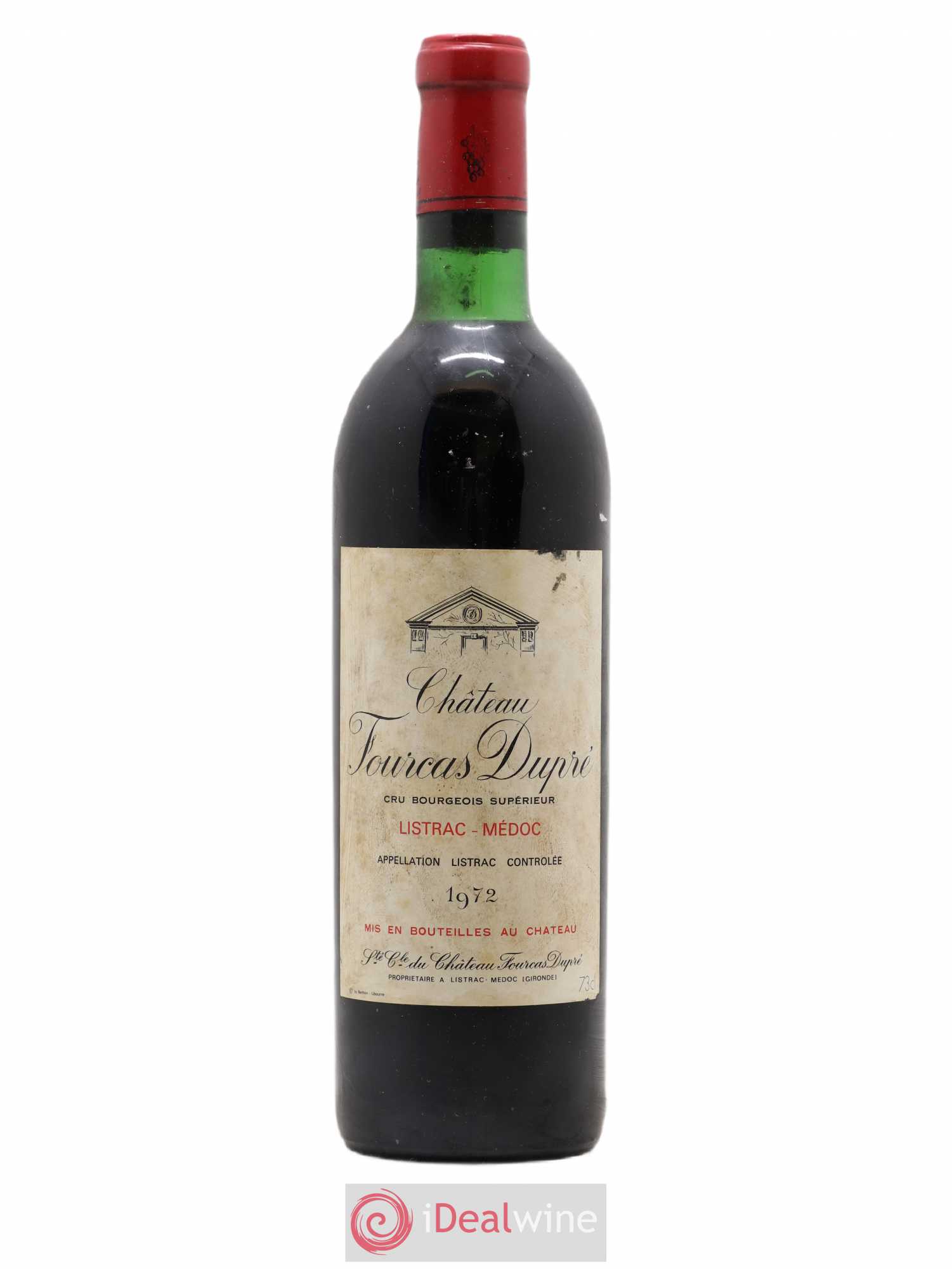 Château Fourcas Dupré 1972 - Lot de 1 bouteille - 0