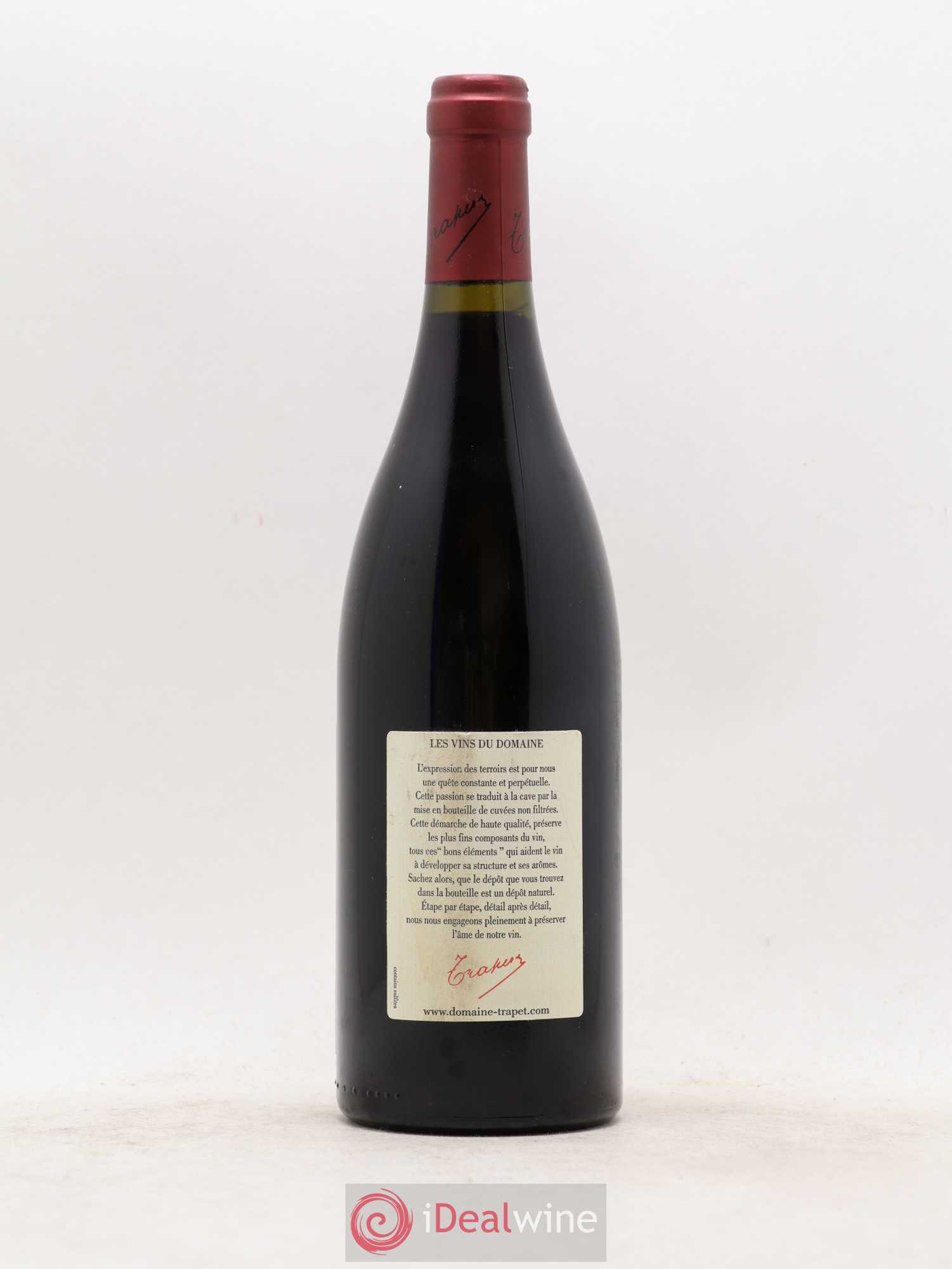 Chambertin Grand Cru Domaine Trapet 2001 - Lot de 1 bouteille - 1