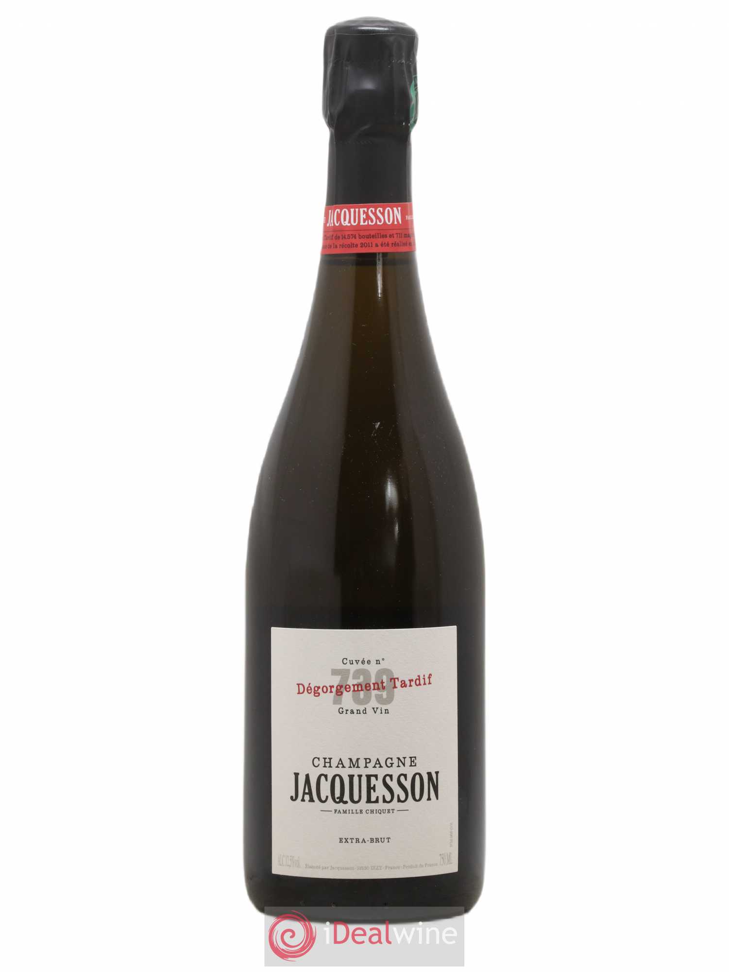 Cuvée 739 Dégorgement Tardif Extra-Brut Jacquesson - Lot de 1 bouteille - 1