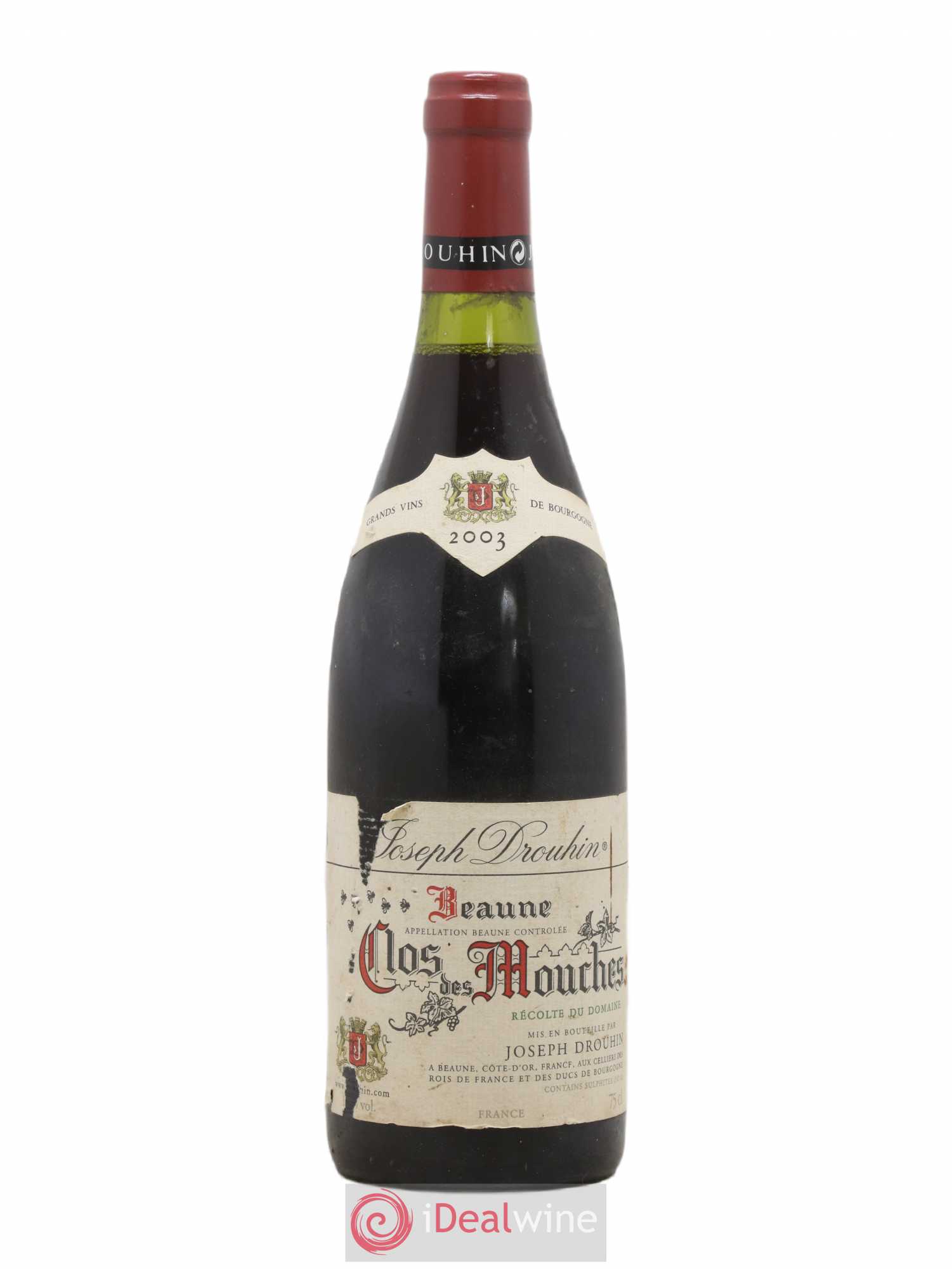 Beaune 1er Cru Clos des Mouches Joseph Drouhin 2003 - Lot de 1 bouteille - 0