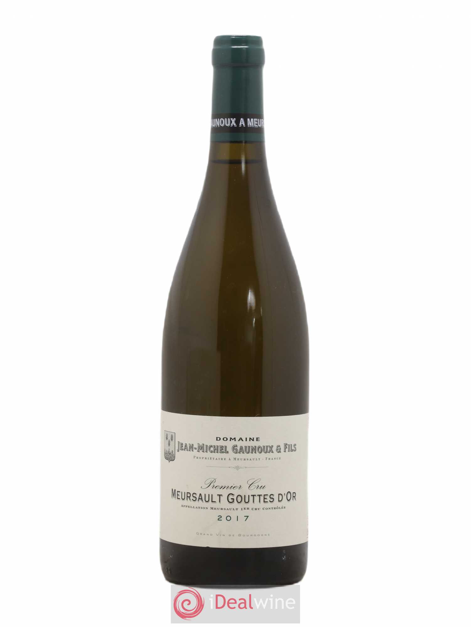 Meursault 1er Cru Gouttes d'Or Jean-Michel Gaunoux 2017 - Posten von 1 Flasche - 0