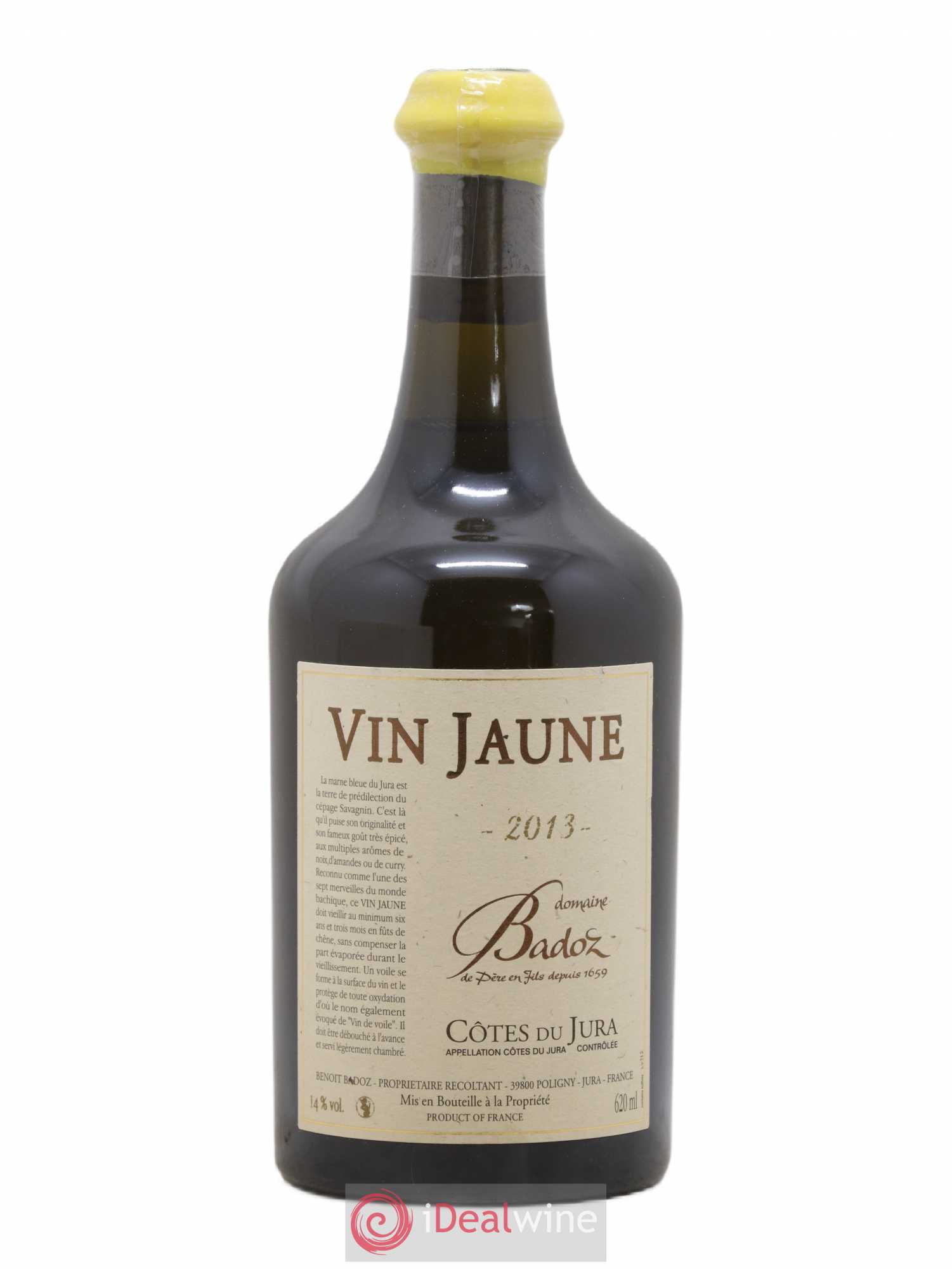 Côtes du Jura Vin Jaune Domaine Badoz 2013 - Posten von 1 Flasche - 0
