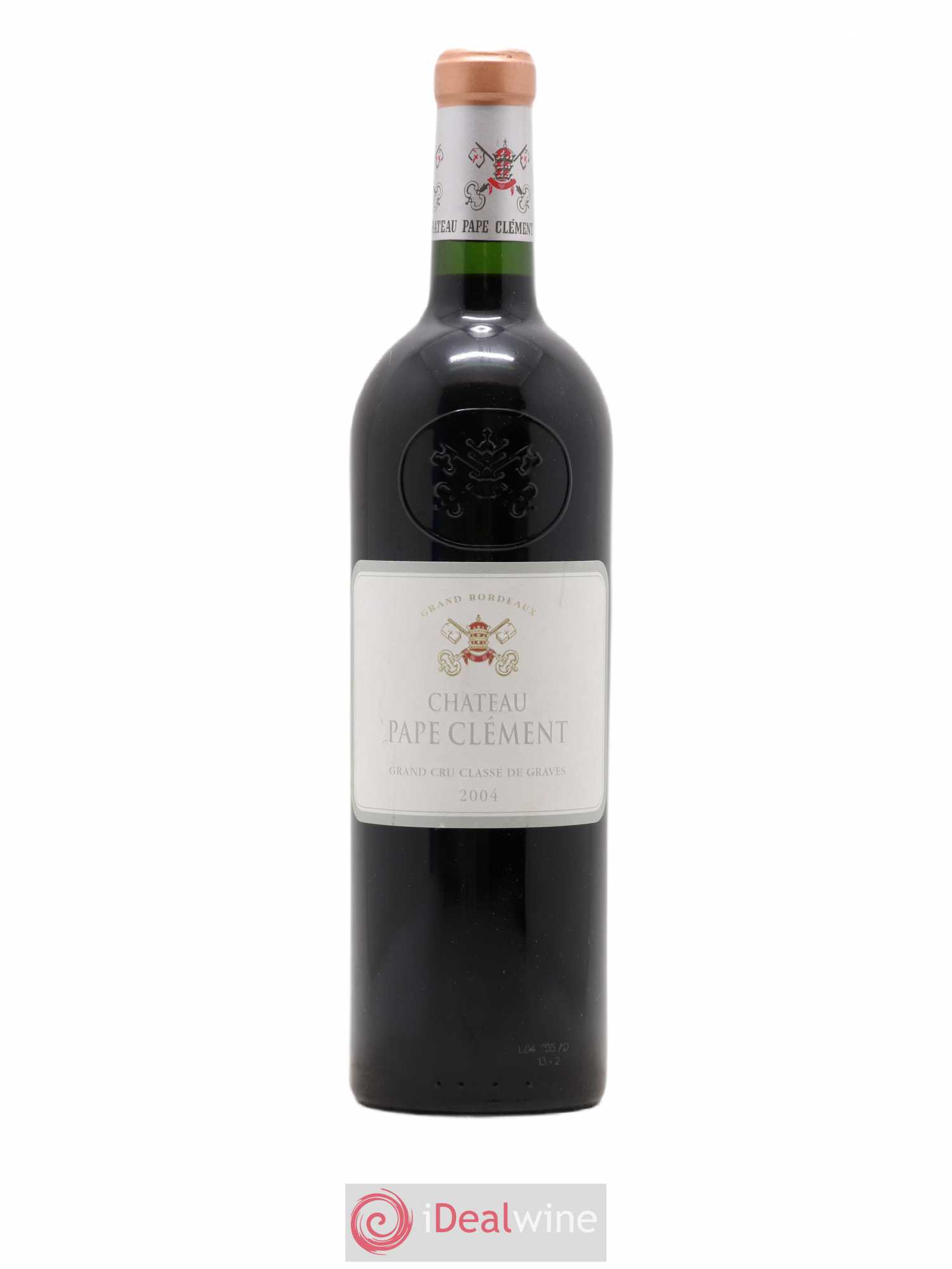 Château Pape Clément Cru Classé de Graves 2004 - Lot de 1 bouteille - 0