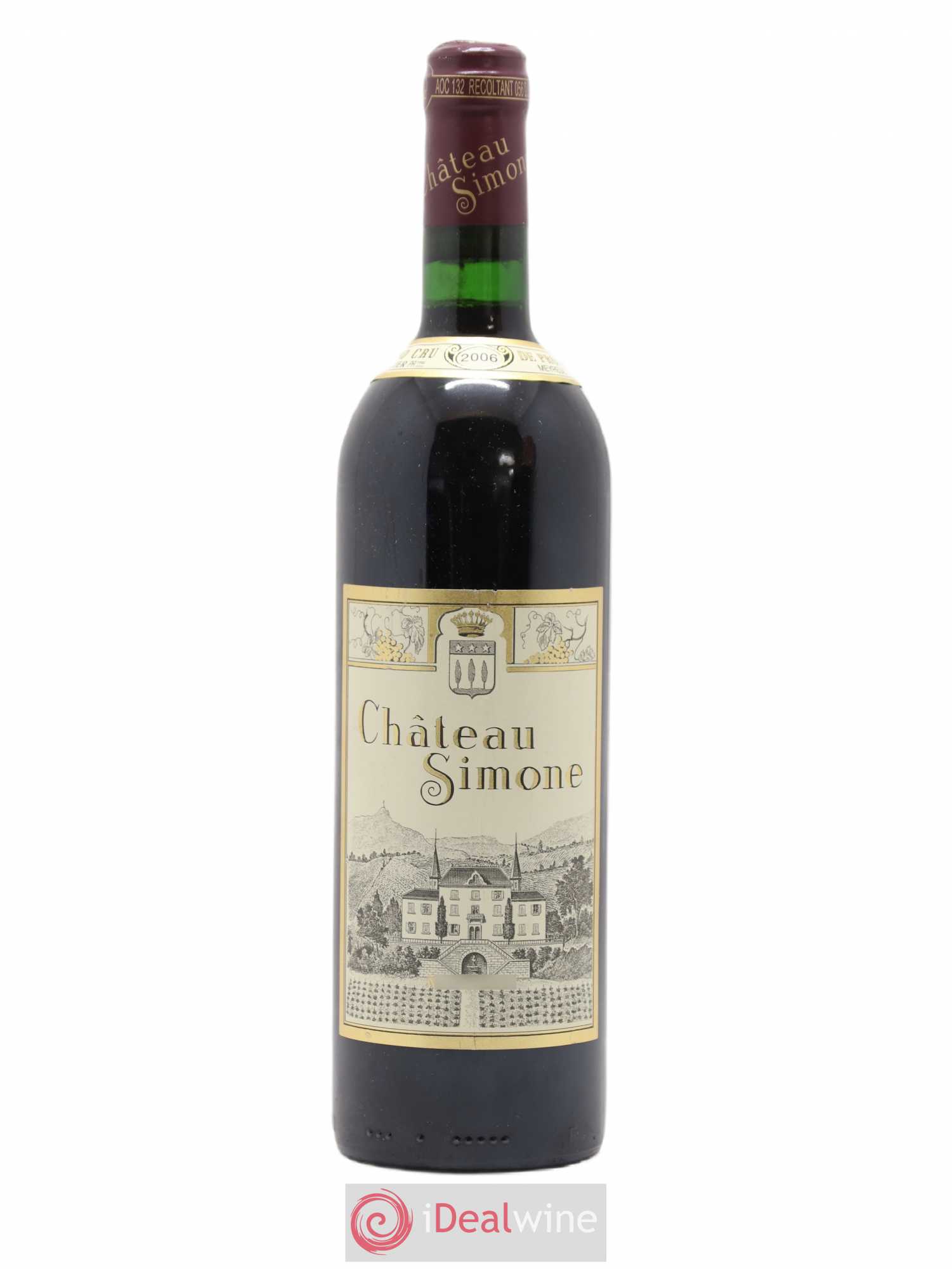 Palette Château Simone Famille Rougier 2006 - Posten von 1 Flasche - 0