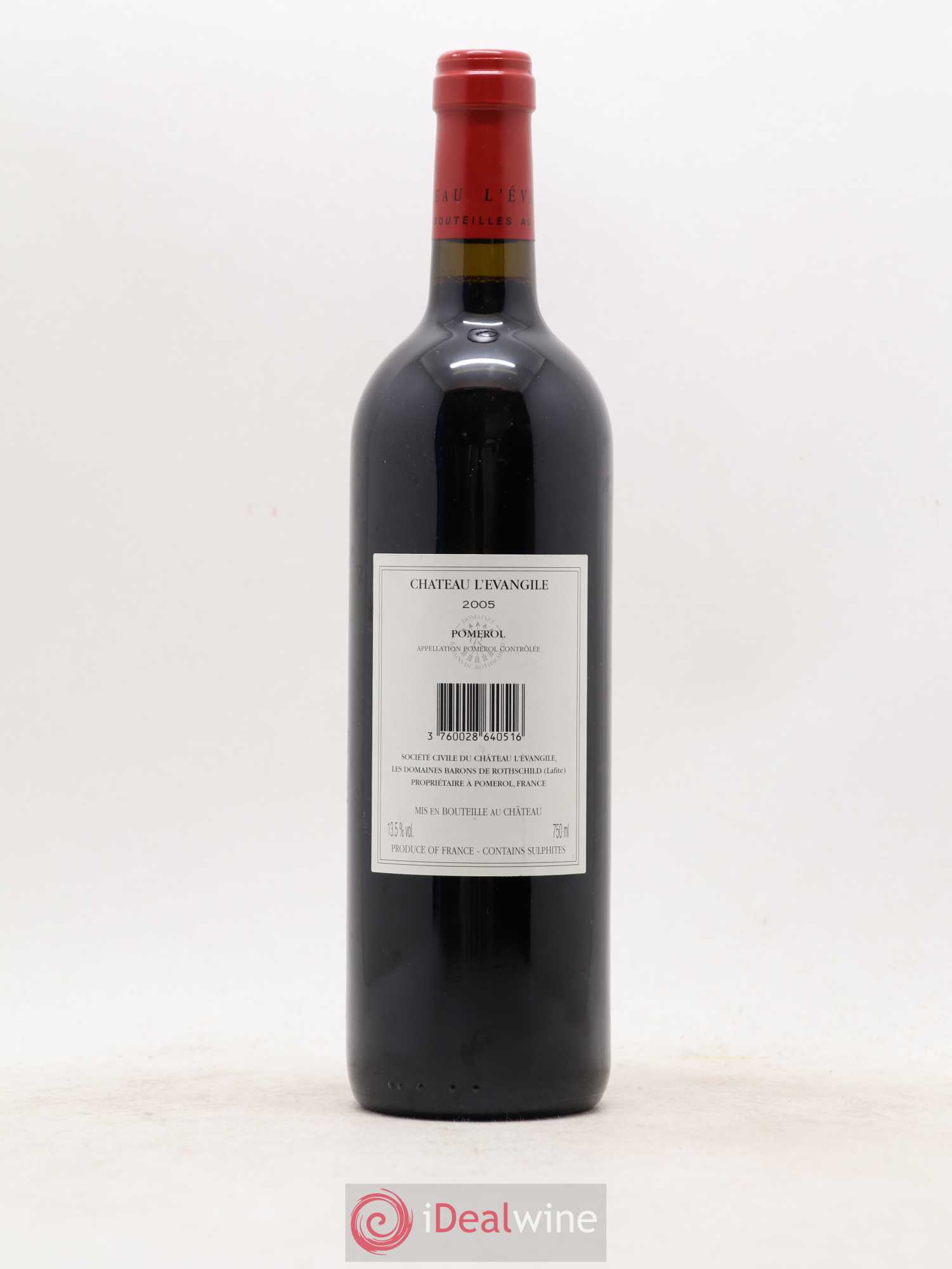 Château l' Évangile 2005 - Lot de 1 bouteille - 1