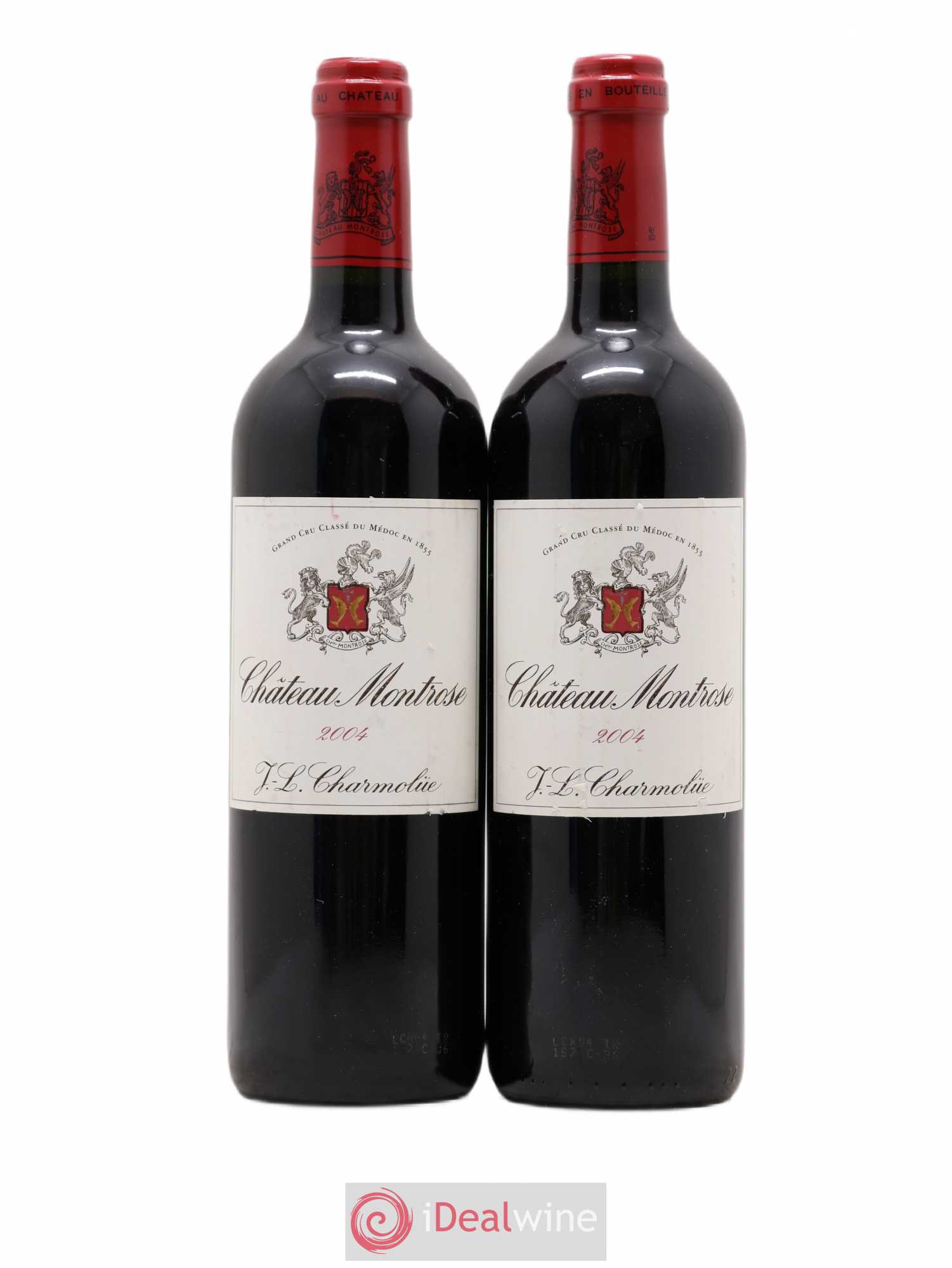 Château Montrose 2ème Grand Cru Classé 2004 - Lot de 2 bouteilles - 0