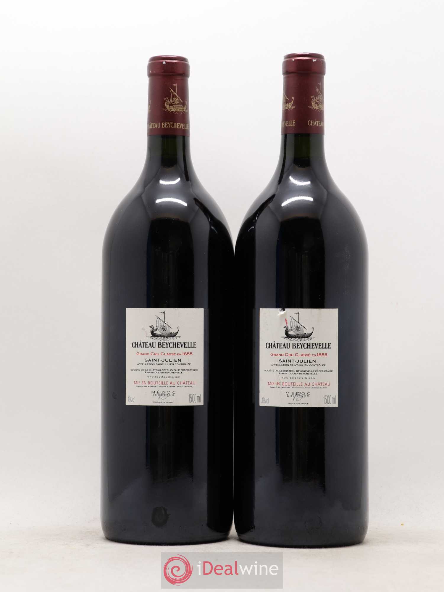 Château Beychevelle 4ème Grand Cru Classé 2005 - Lot de 2 magnums - 1