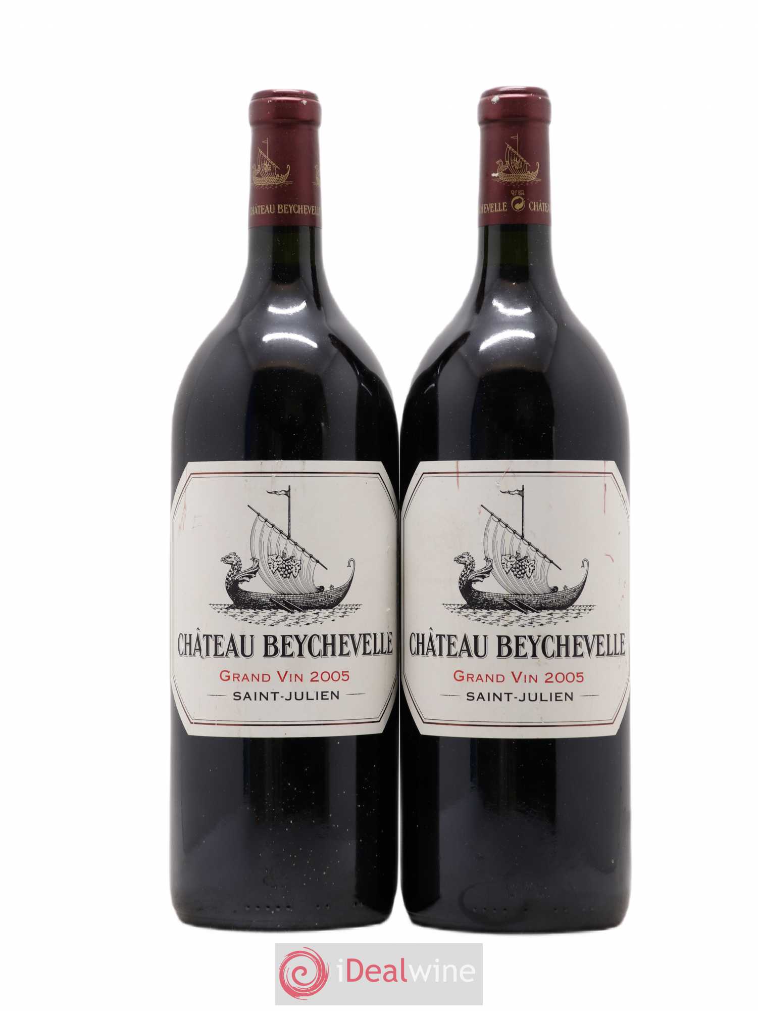 Château Beychevelle 4ème Grand Cru Classé 2005 - Lot de 2 magnums - 0