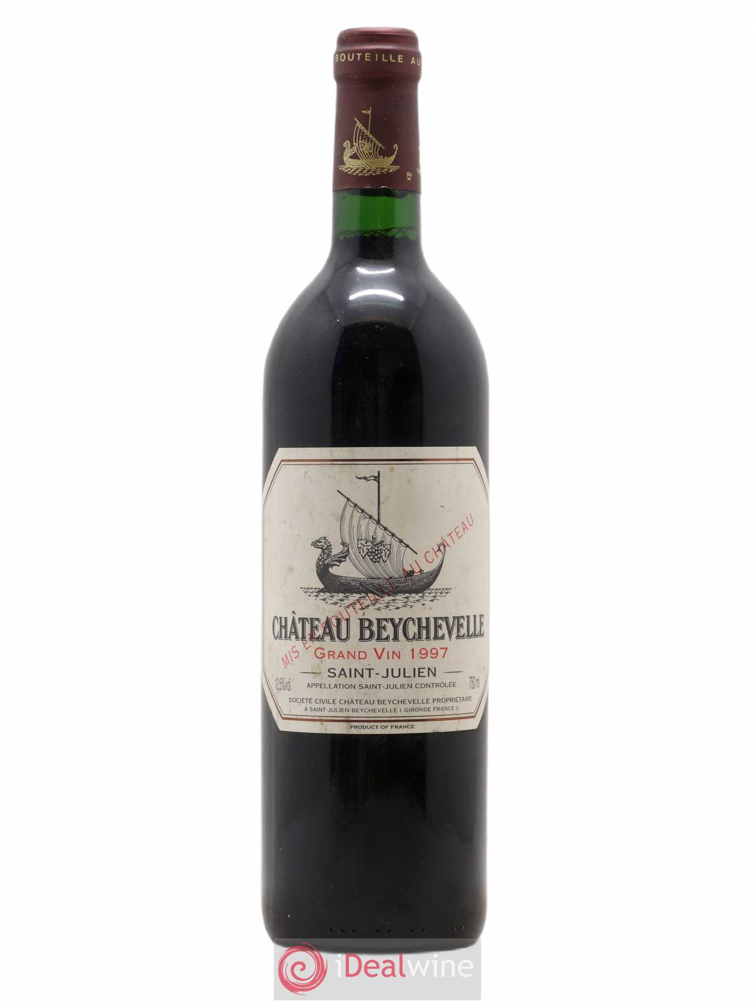 Château Beychevelle 4ème Grand Cru Classé 1997 - Lot de 1 bouteille - 0