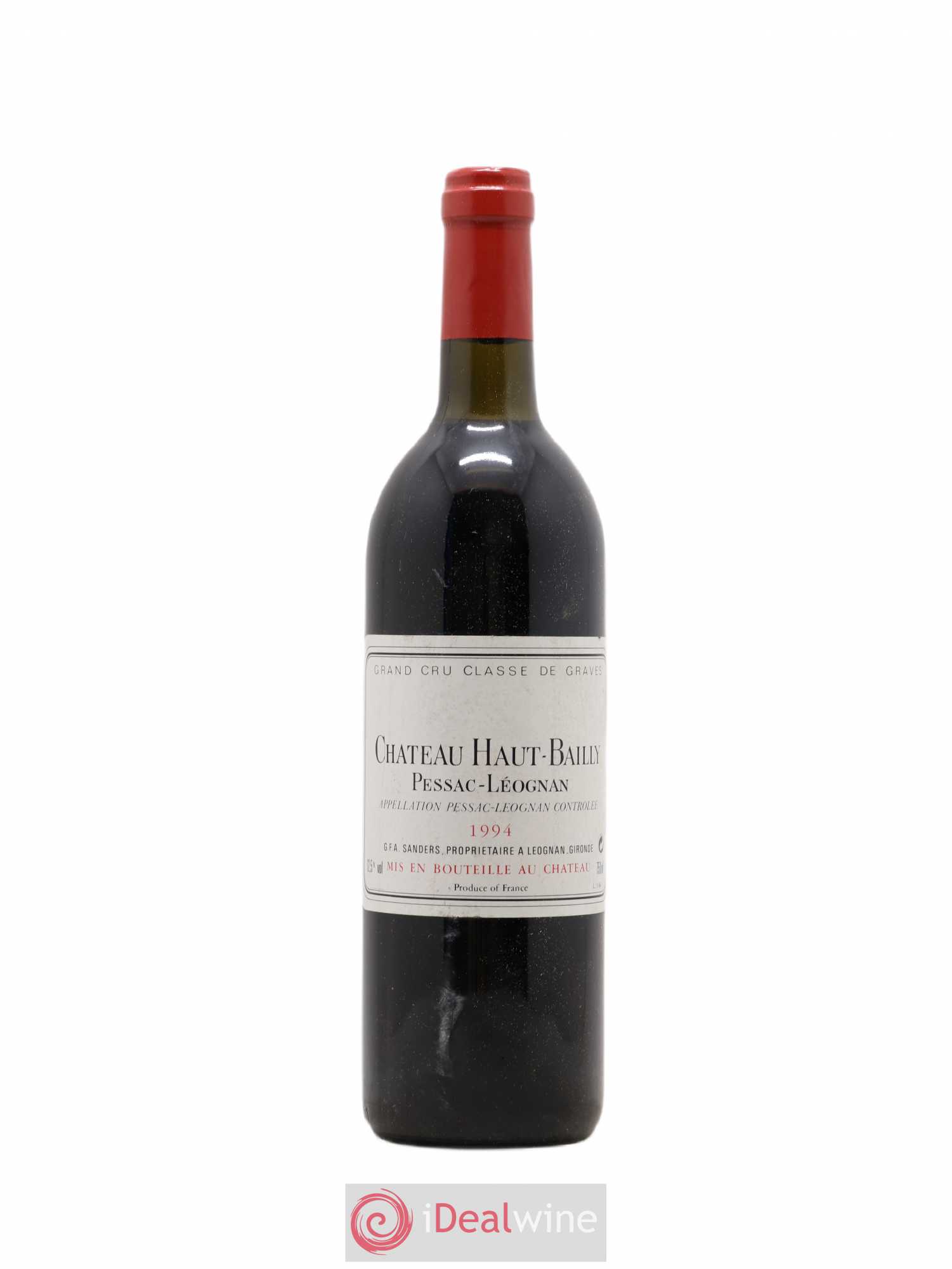 Château Haut-Bailly Cru Classé de Graves 1994 - Lot de 1 bouteille - 0