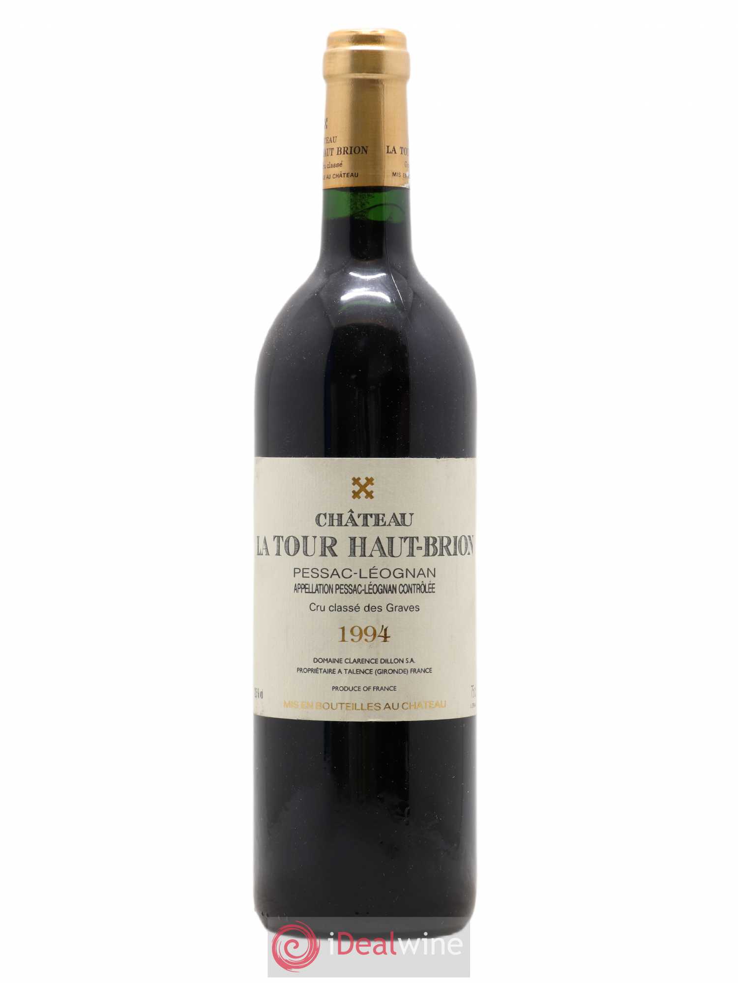 Château la Tour Haut-Brion Cru Classé de Graves 1994 - Lot de 1 bouteille - 0