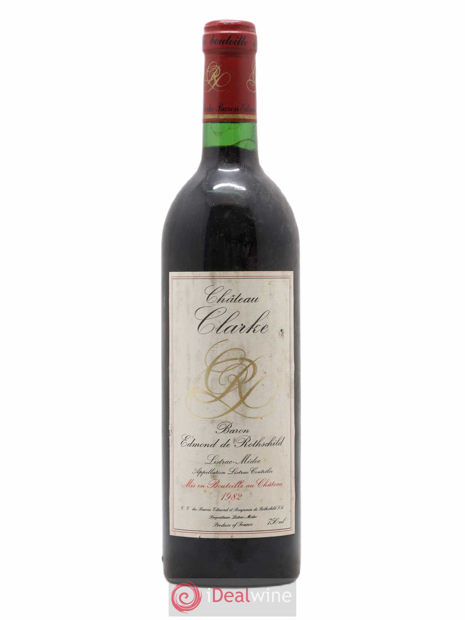 Château Clarke 1982 - Lot de 1 bouteille - 0