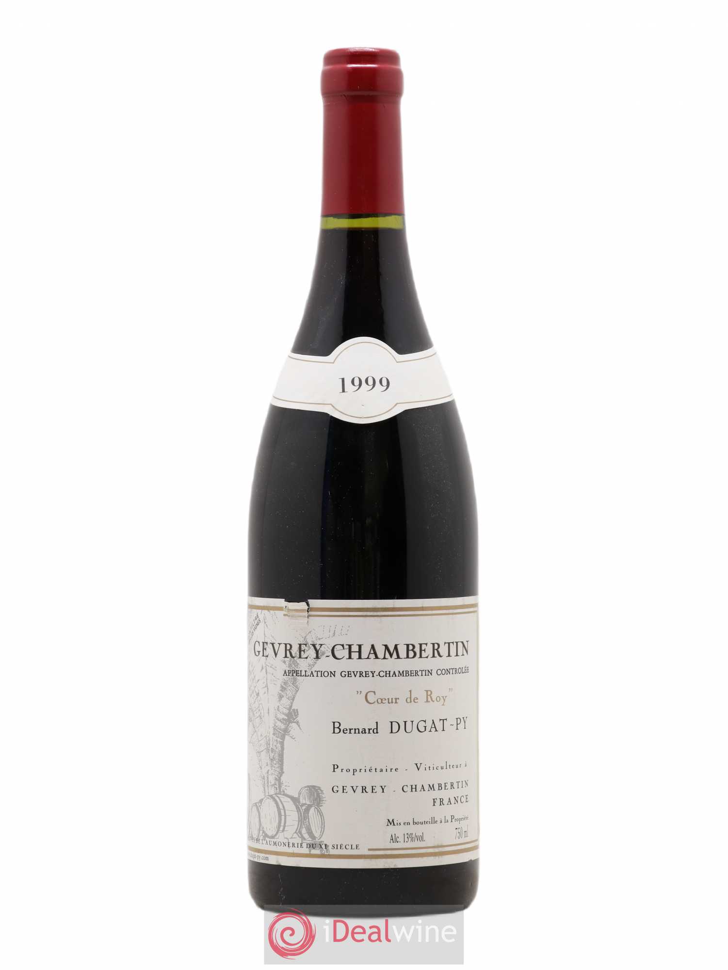Gevrey-Chambertin Coeur de Roy Très Vieilles Vignes Dugat-Py 1999 - Lot de 1 bouteille - 0