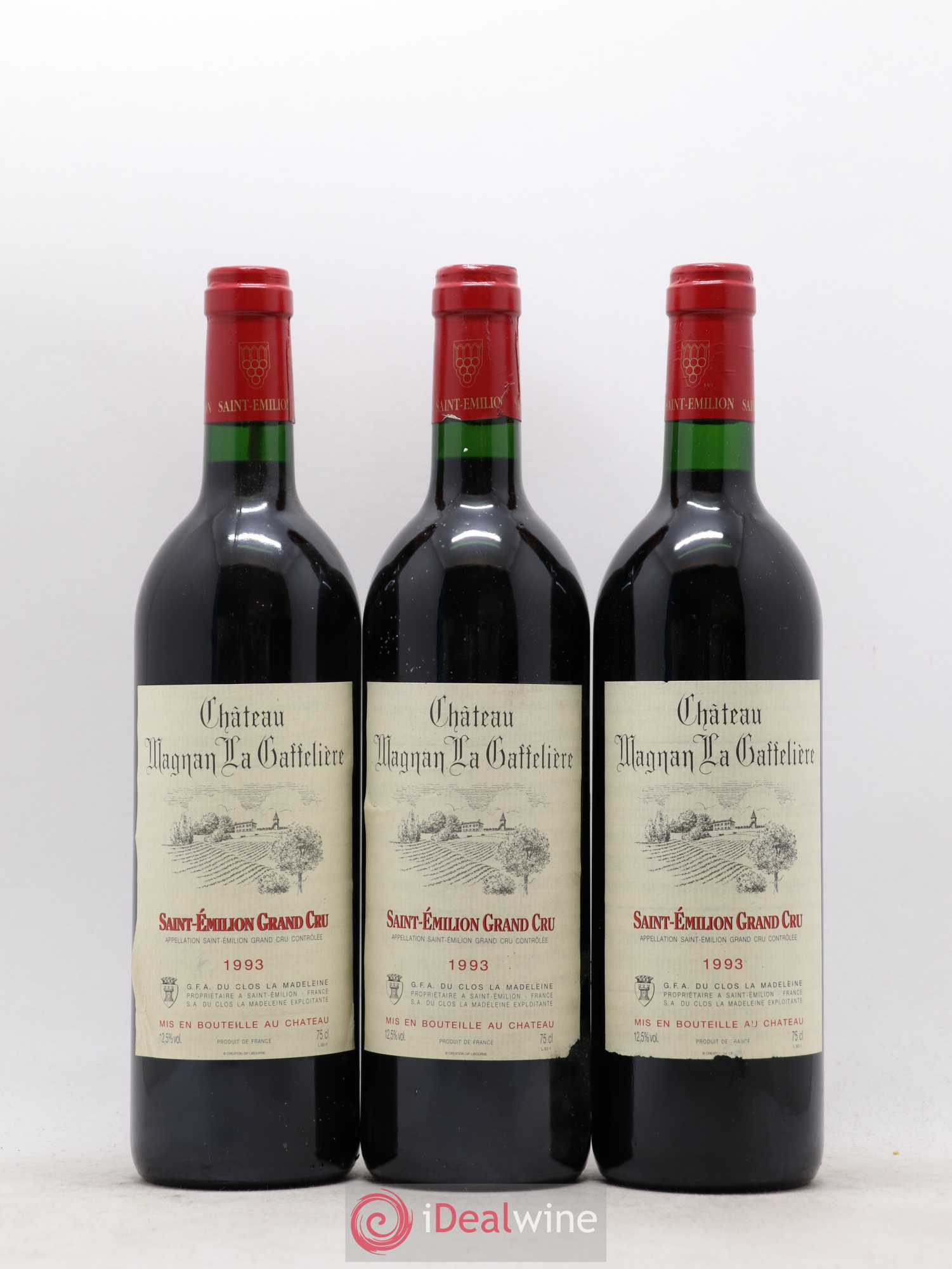 Château Magnan la Gaffelière  (senza prezzo di riserva) 1993 - Lotto di 6 bottiglie - 1