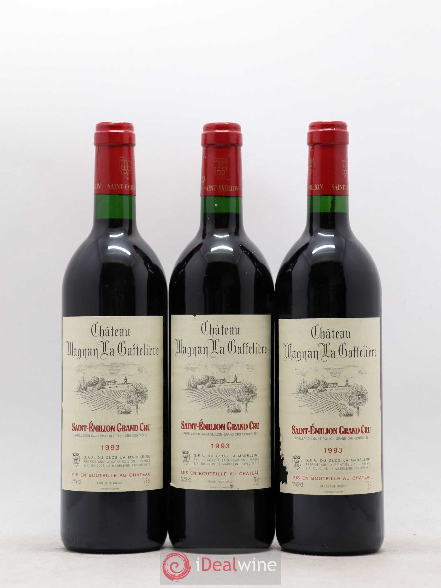 Château Magnan la Gaffelière  (senza prezzo di riserva) 1993 - Lotto di 6 bottiglie - 2