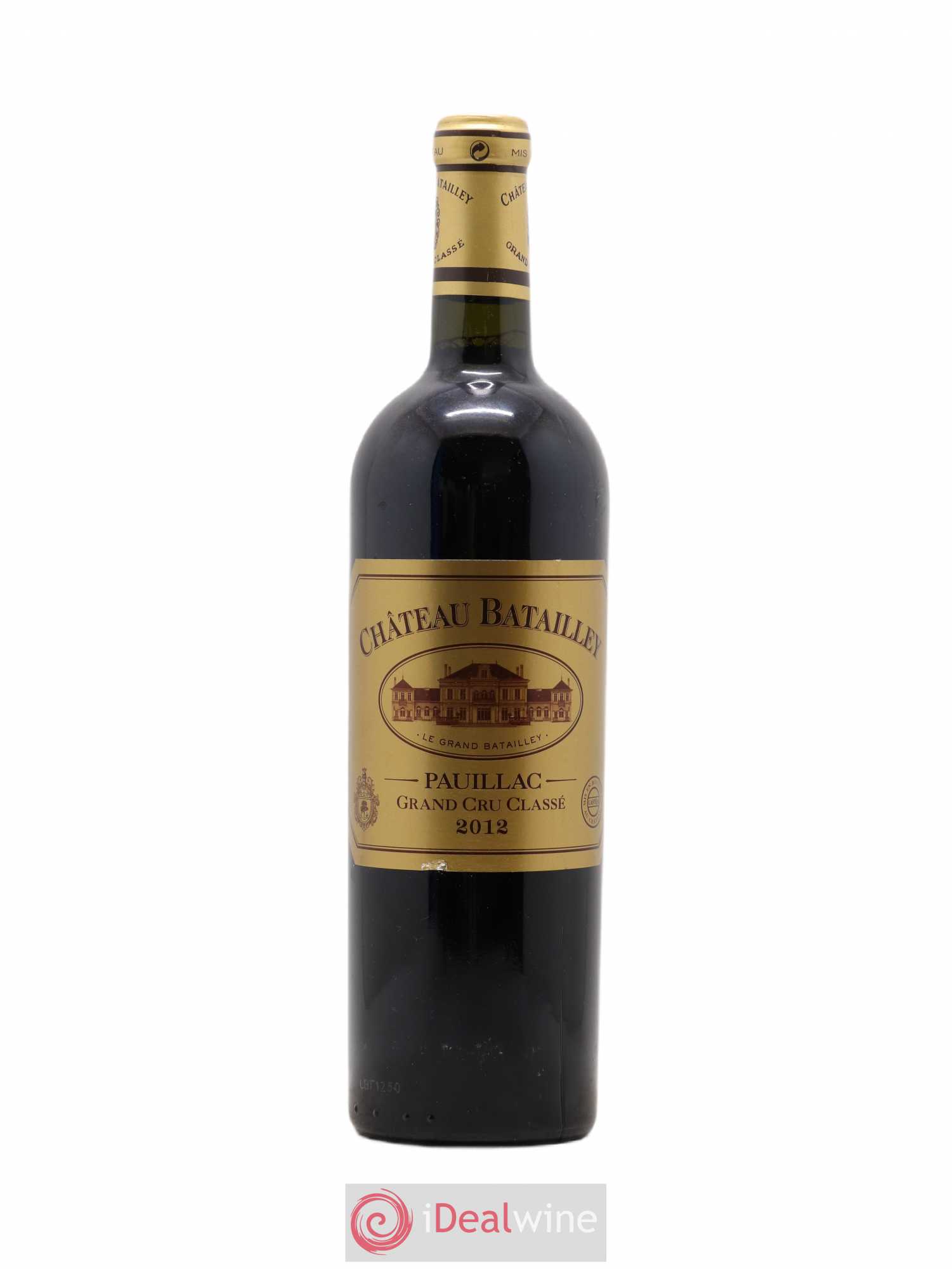 Château Batailley 5ème Grand Cru Classé 2012 - Lot de 1 bouteille - 0