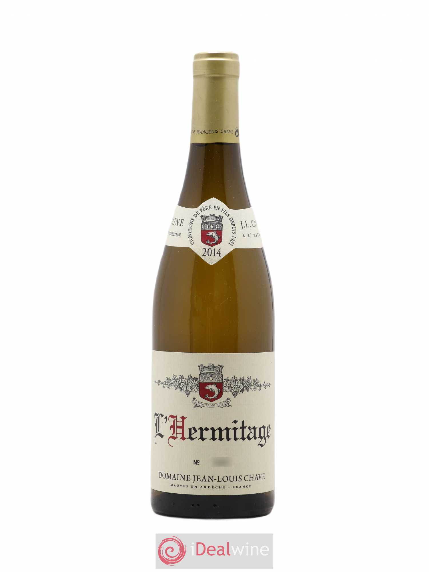 Hermitage Jean-Louis Chave 2014 - Lot de 1 bouteille - 0