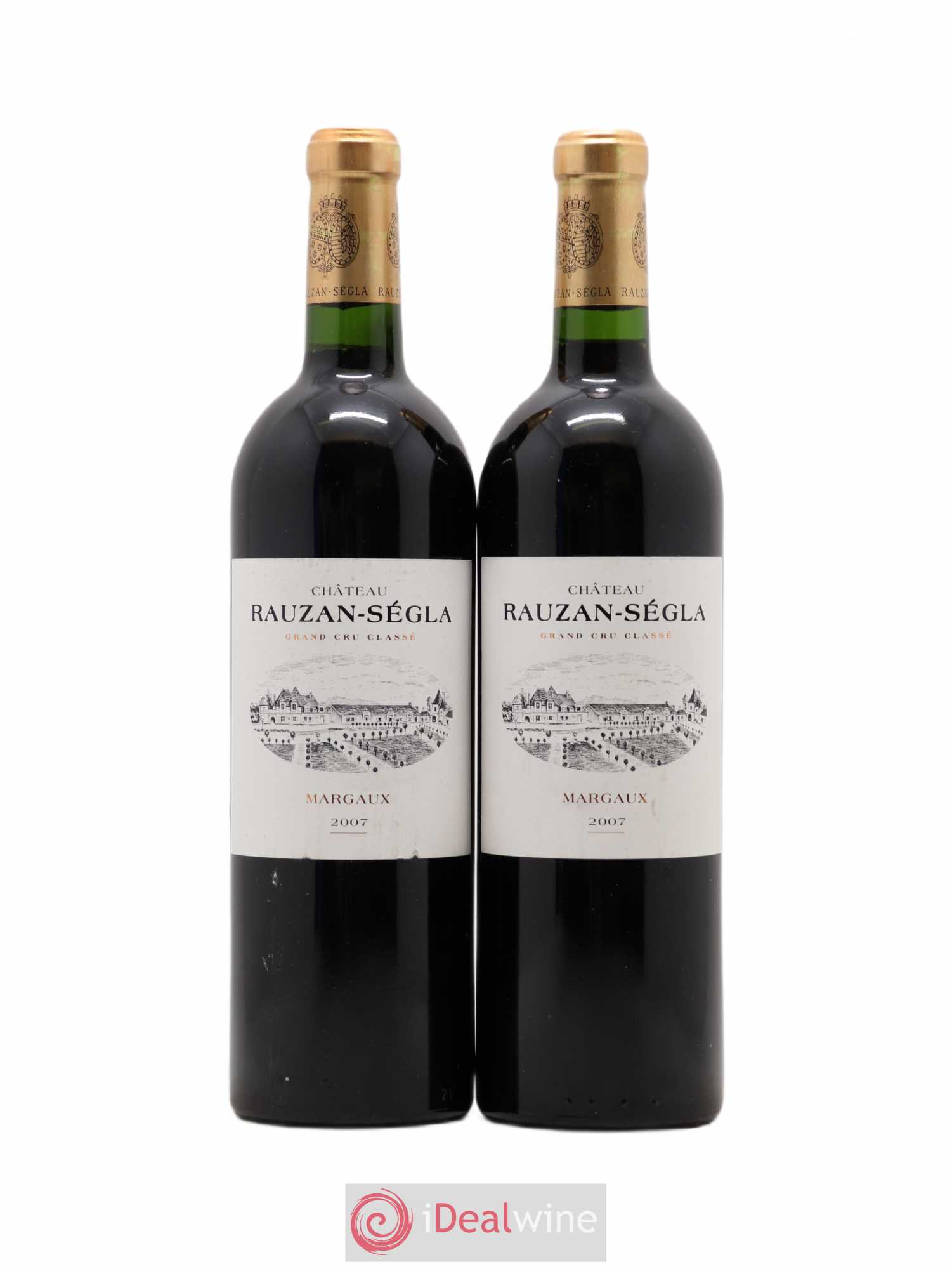 Château Rauzan Ségla Grand Cru Classé 2007 - Lot de 2 bouteilles - 0