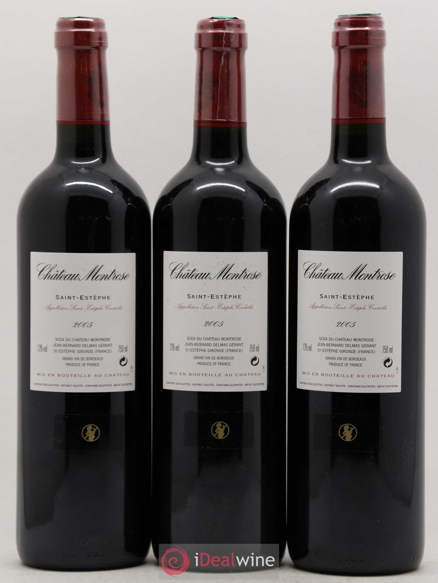 Château Montrose 2ème Grand Cru Classé 2005 - Lot de 12 bouteilles - 2