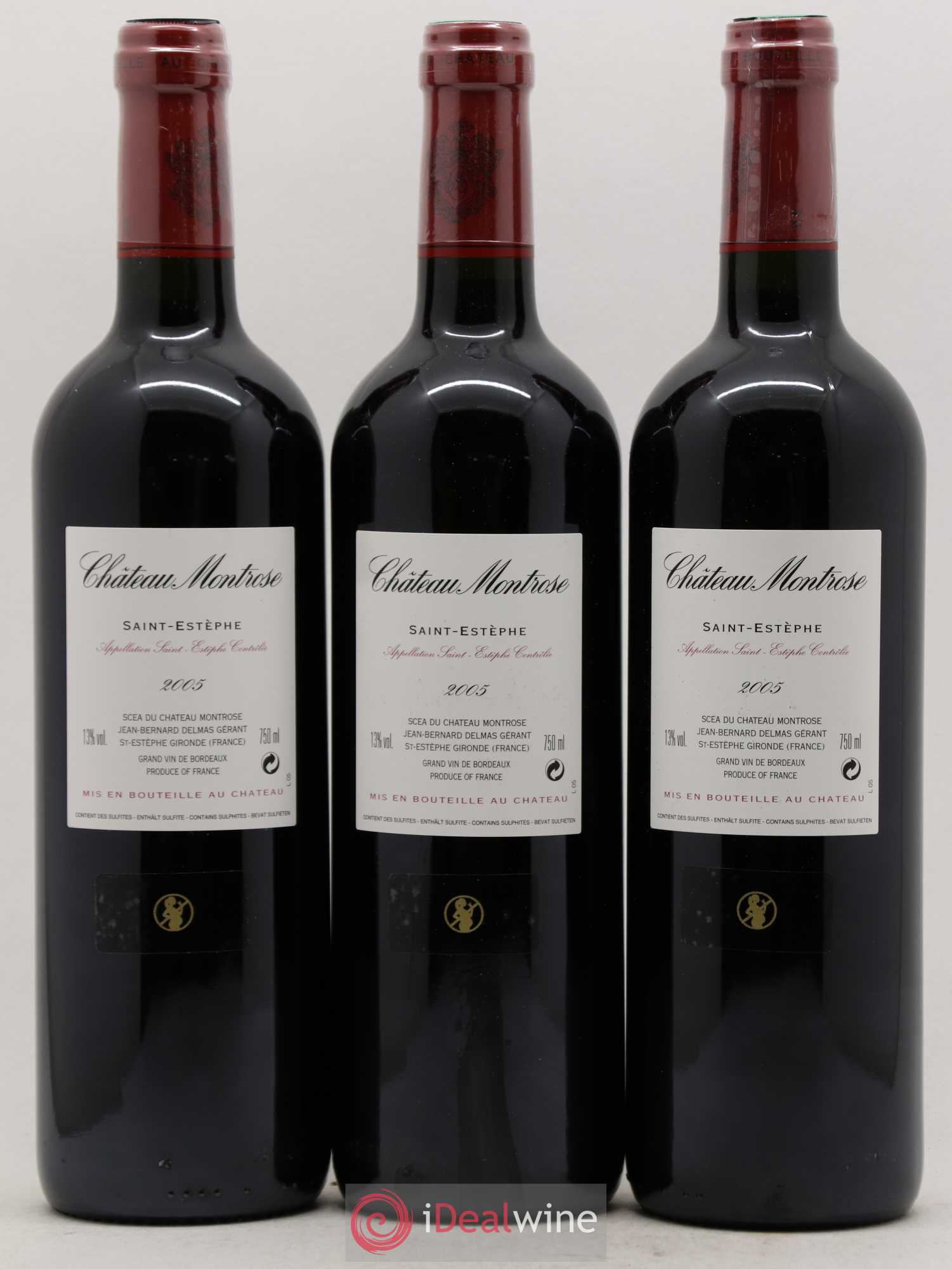 Château Montrose 2ème Grand Cru Classé 2005 - Lot de 12 bouteilles - 4