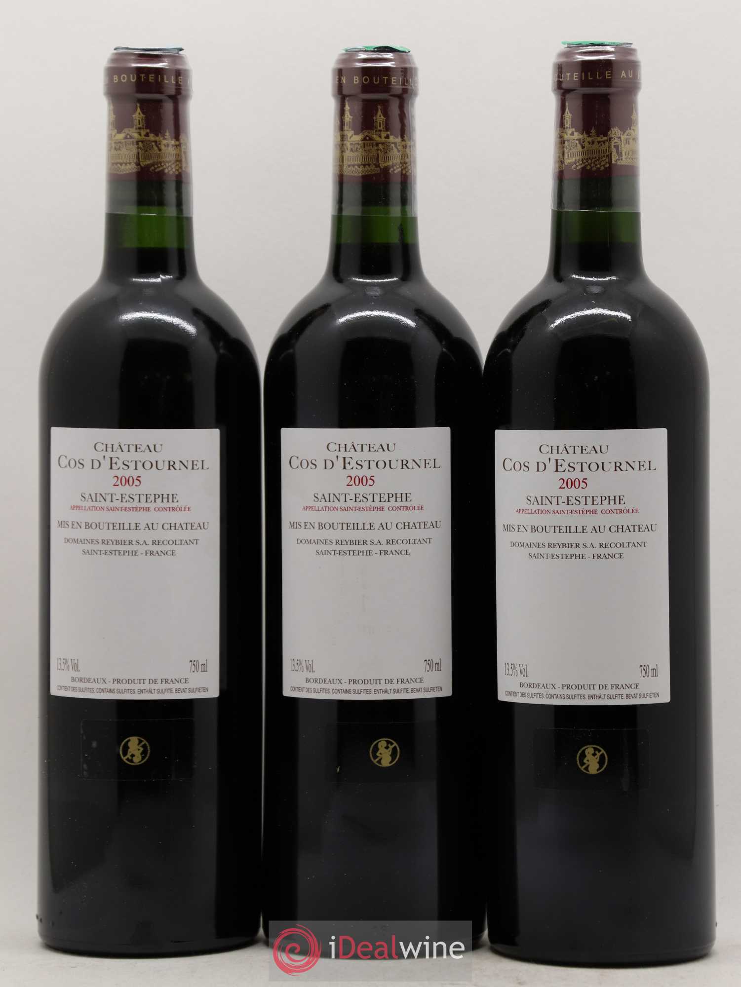 Cos d'Estournel 2ème Grand Cru Classé 2005 - Lot de 12 bouteilles - 4