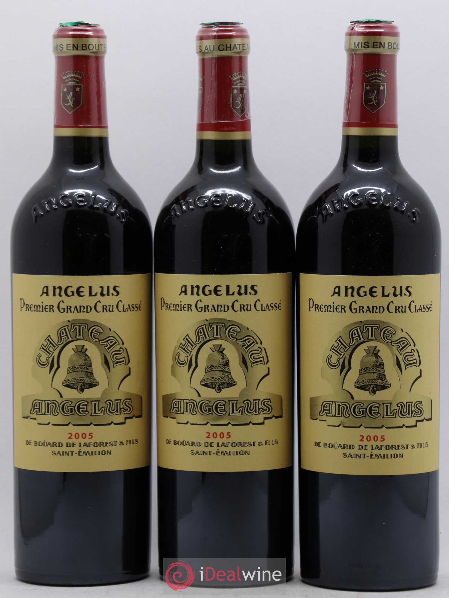Château Angélus 1er Grand Cru Classé A 2005 - Lot de 12 bouteilles - 1