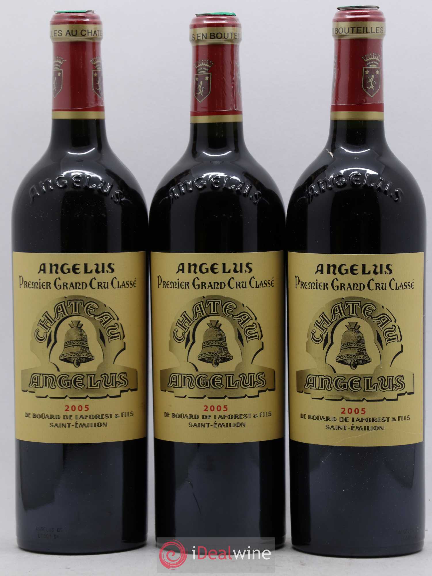 Château Angélus 1er Grand Cru Classé A 2005 - Lot de 12 bouteilles - 3