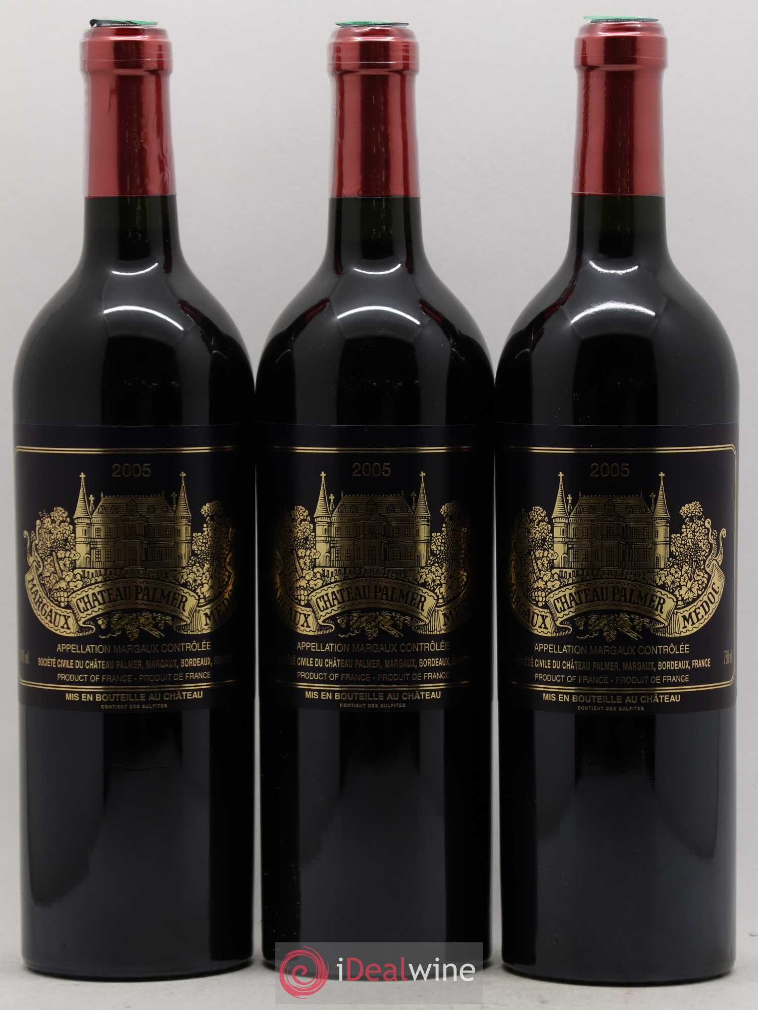 Château Palmer 3ème Grand Cru Classé 2005 - Lot de 12 bouteilles - 3