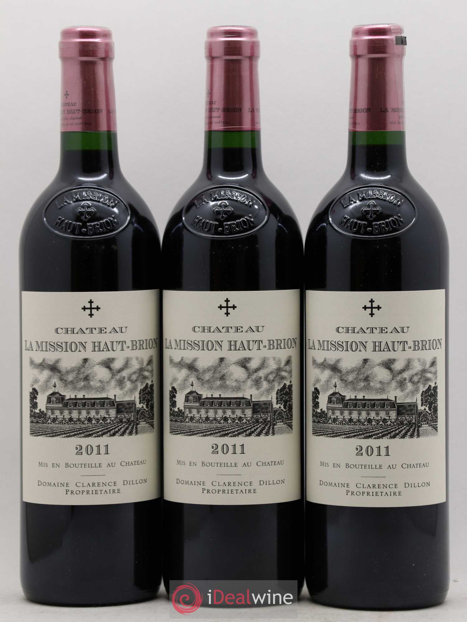 Château la Mission Haut-Brion Cru Classé de Graves 2011 - Lot de 6 bouteilles - 1