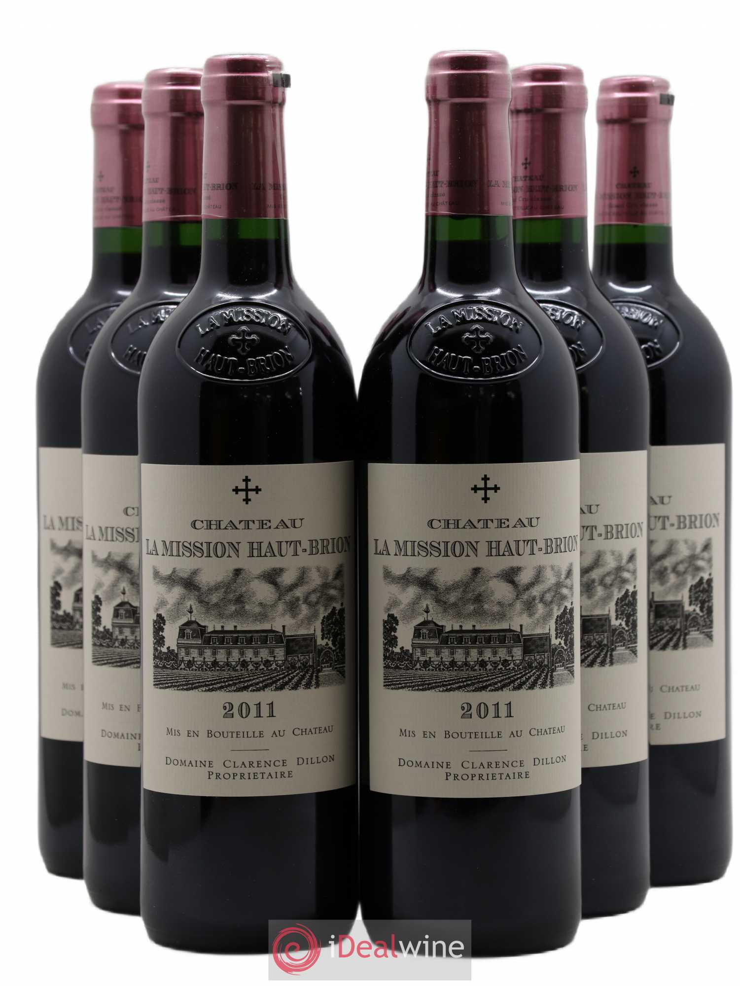 Château la Mission Haut-Brion Cru Classé de Graves 2011 - Lot de 6 bouteilles - 0