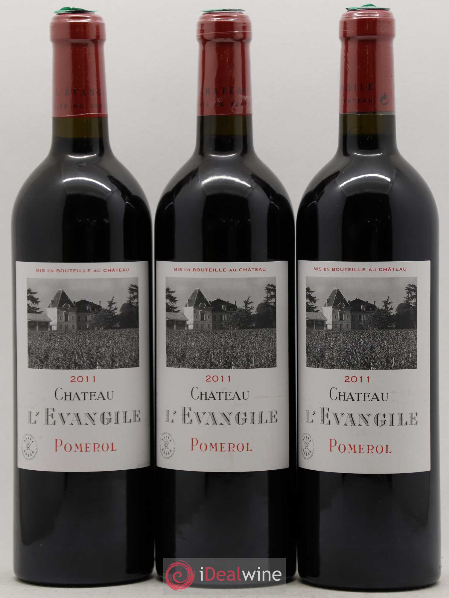 Château l' Évangile 2011 - Lot de 6 bouteilles - 1