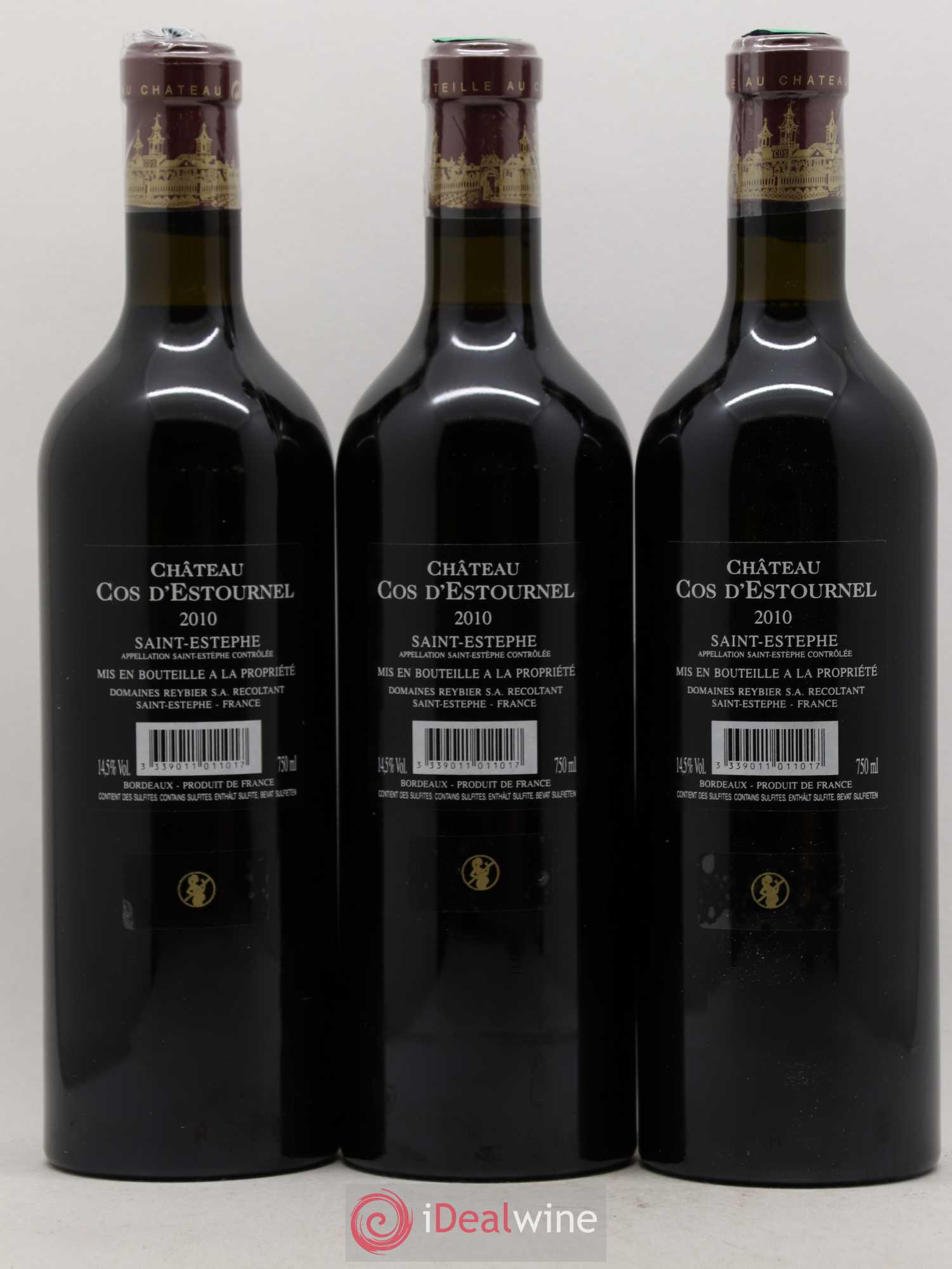 Cos d'Estournel 2ème Grand Cru Classé 2010 - Lot de 6 bouteilles - 2