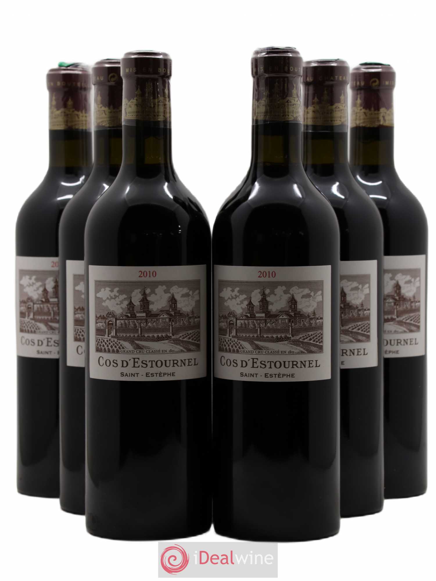 Cos d'Estournel 2ème Grand Cru Classé 2010 - Lot de 6 bouteilles - 0