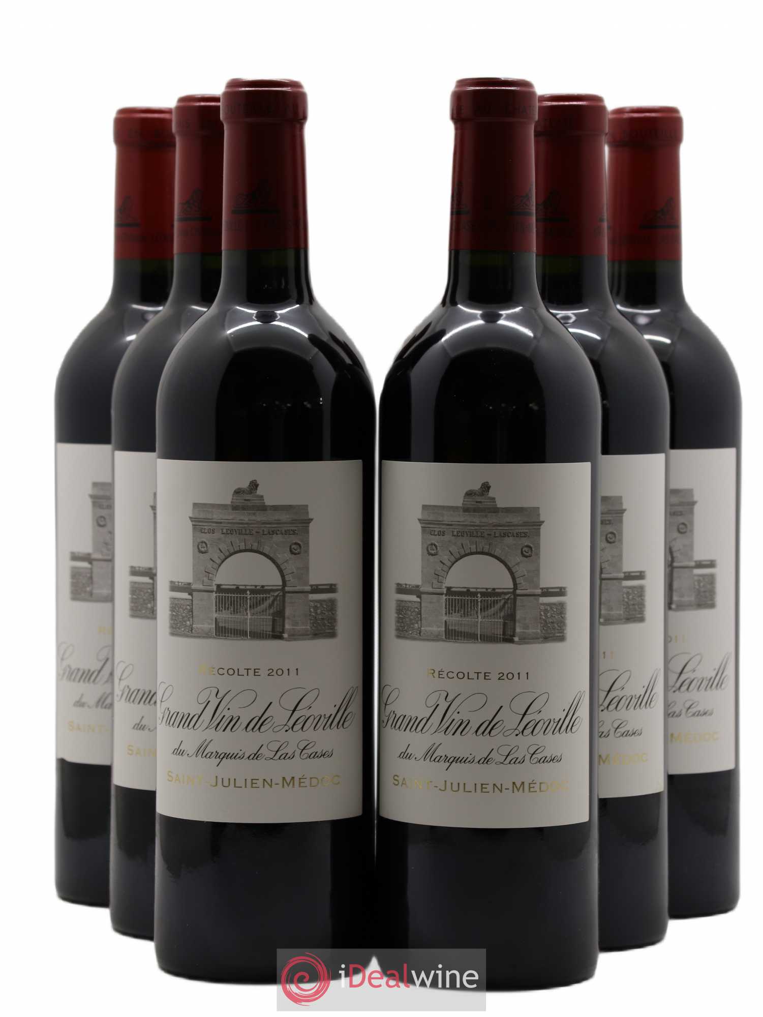 Château Léoville Las Cases 2ème Grand Cru Classé 2011 - Lot de 6 bouteilles - 0