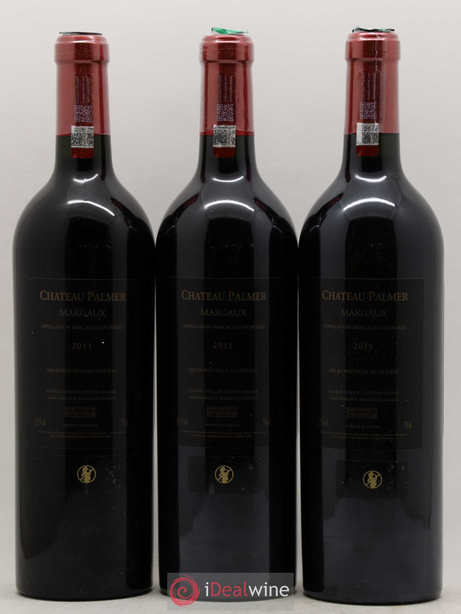 Château Palmer 3ème Grand Cru Classé 2011 - Lot de 6 bouteilles - 2