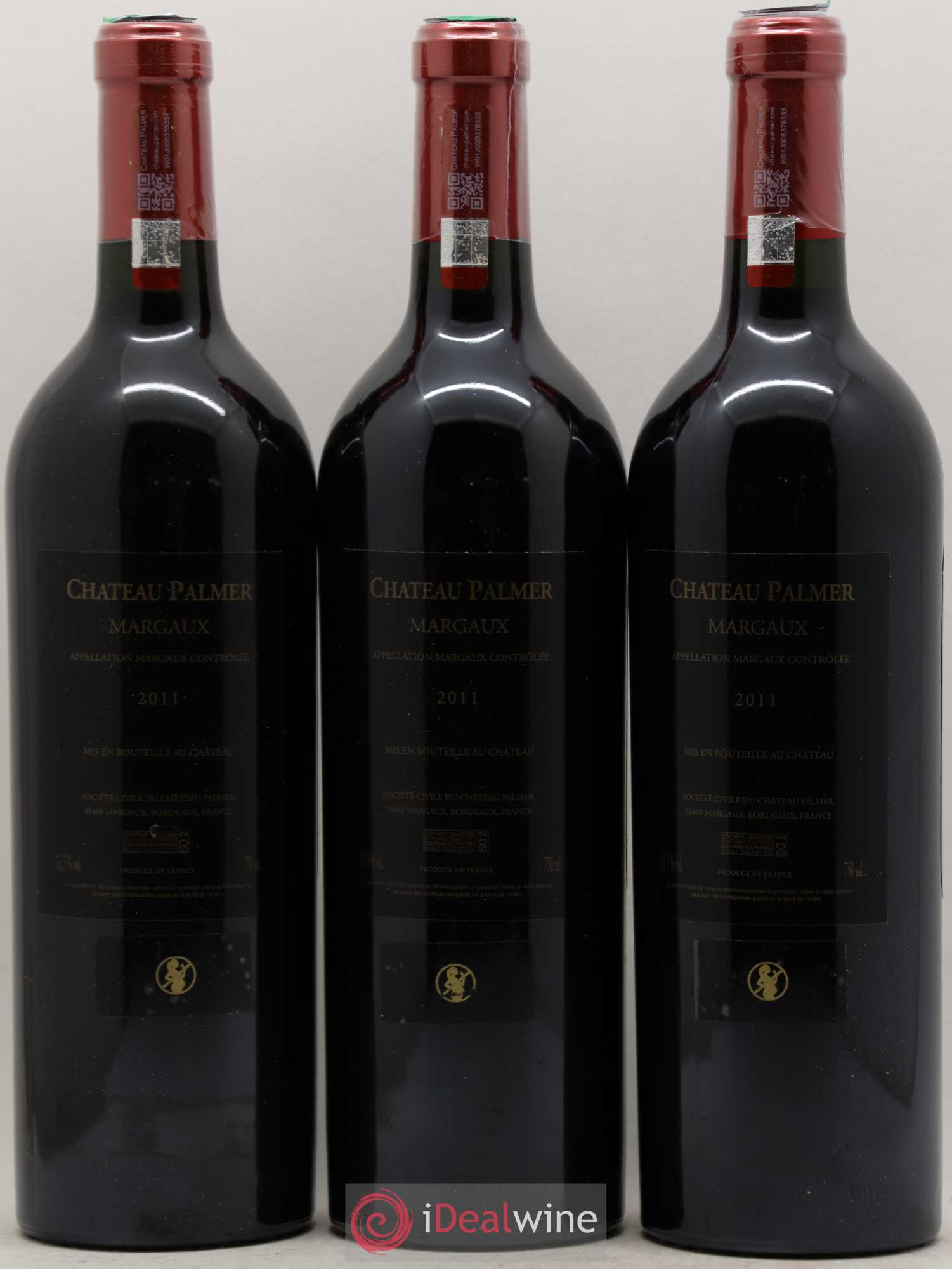 Château Palmer 3ème Grand Cru Classé 2011 - Lot de 6 bouteilles - 4